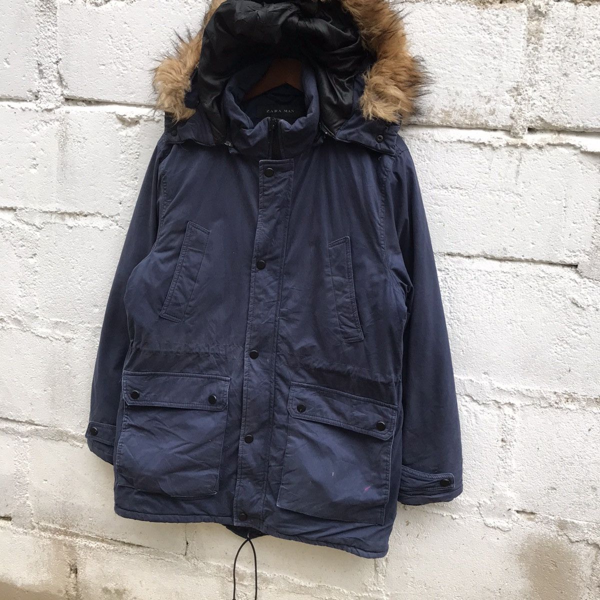 Vintage Vintage Zara Hoodie Zipper Jacket Size US M / EU 48-50 / 2 - 3 Thumbnail