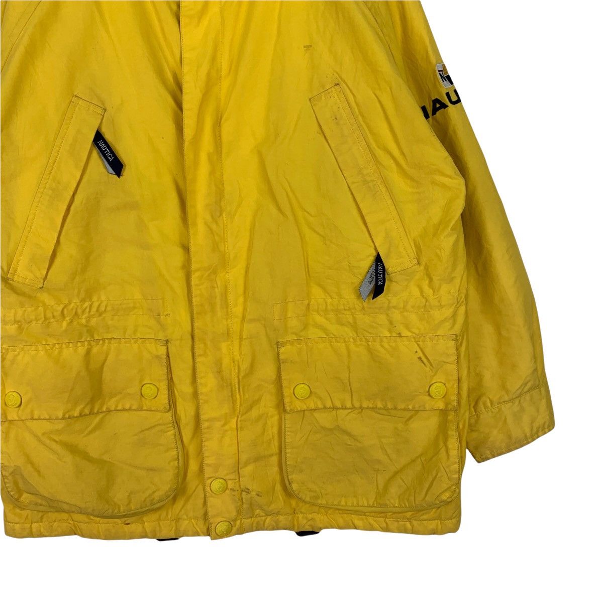 Nautica Vintage 90s Nautica Windbreaker Zipper Jacket Size US L / EU 52-54 / 3 - 3 Thumbnail