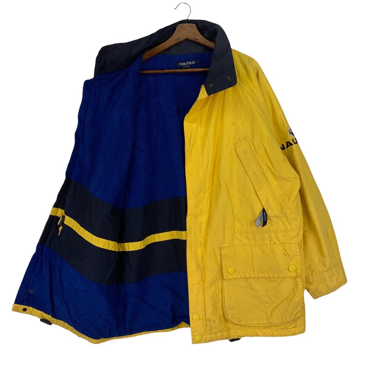 Nautica Vintage 90s Nautica Windbreaker Zipper Jacket Size US L / EU 52-54 / 3 - 4 Thumbnail