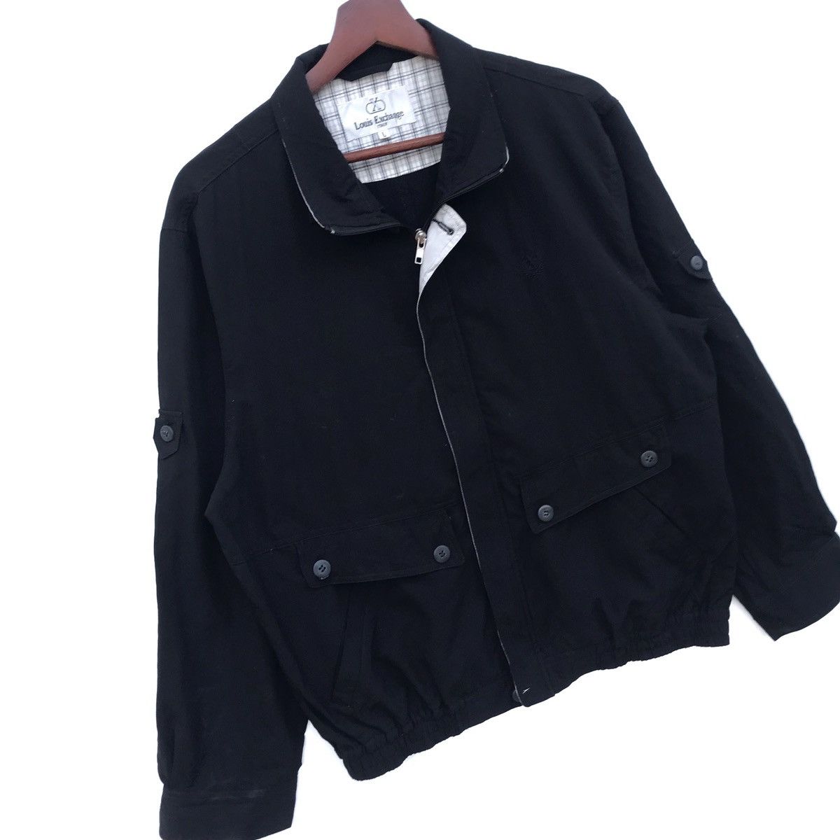 Other Vintage Louis Exchange Italy Windbreaker Zipper Jacket Size US L / EU 52-54 / 3 - 2 Thumbnail