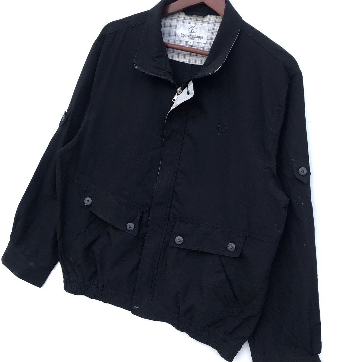 Other Vintage Louis Exchange Italy Windbreaker Zipper Jacket Size US L / EU 52-54 / 3 - 3 Thumbnail