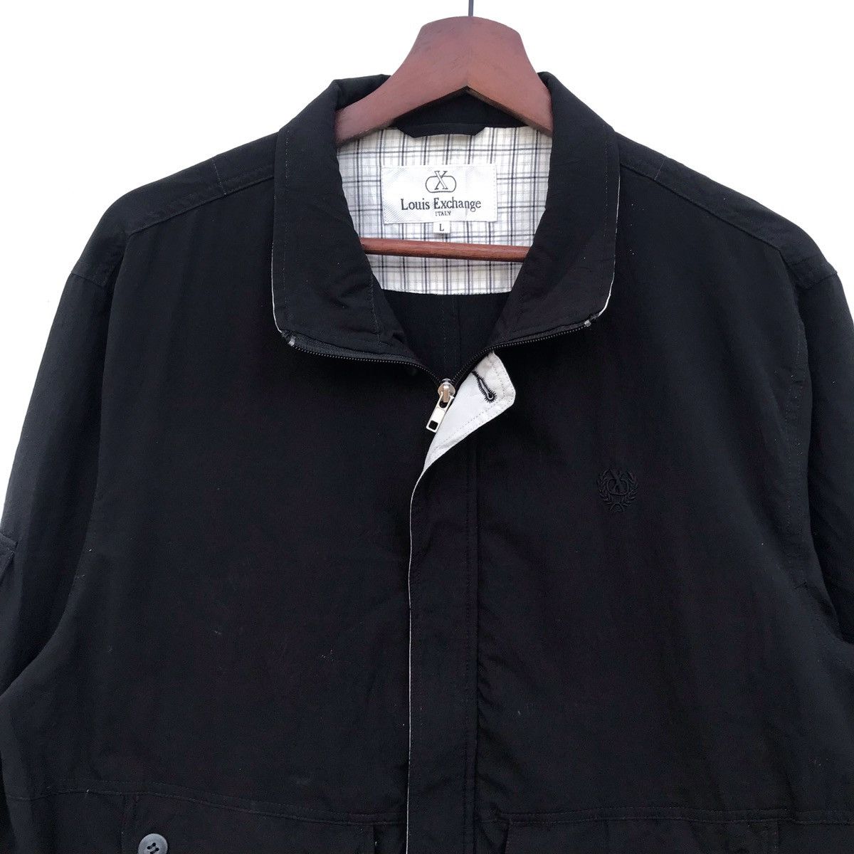 Other Vintage Louis Exchange Italy Windbreaker Zipper Jacket Size US L / EU 52-54 / 3 - 5 Thumbnail