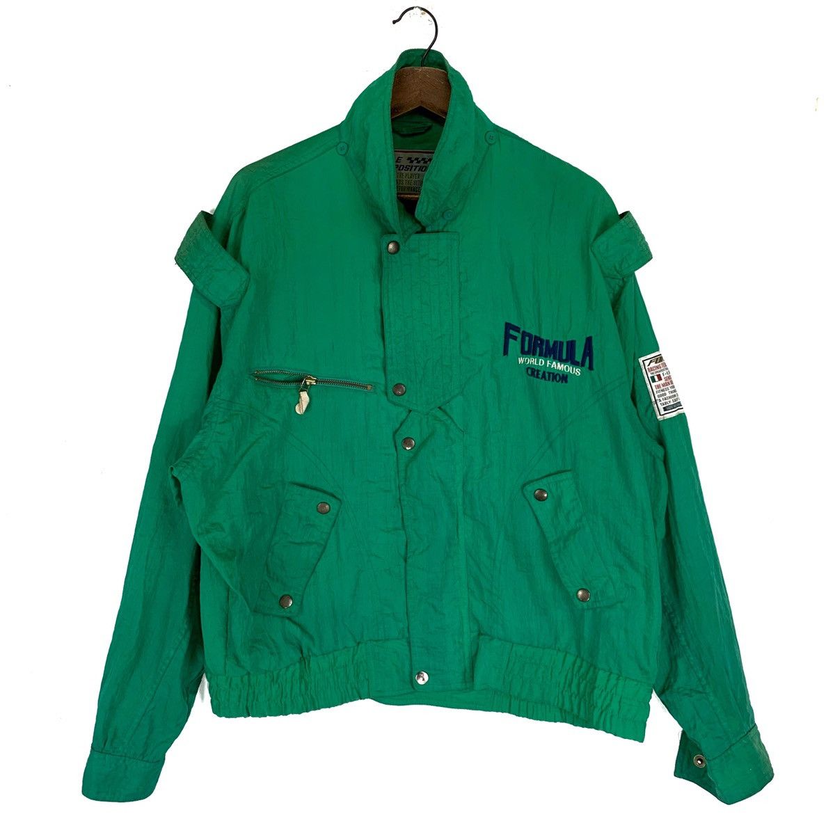 Vintage 90s Formula 1 Windbreaker Light Jacket