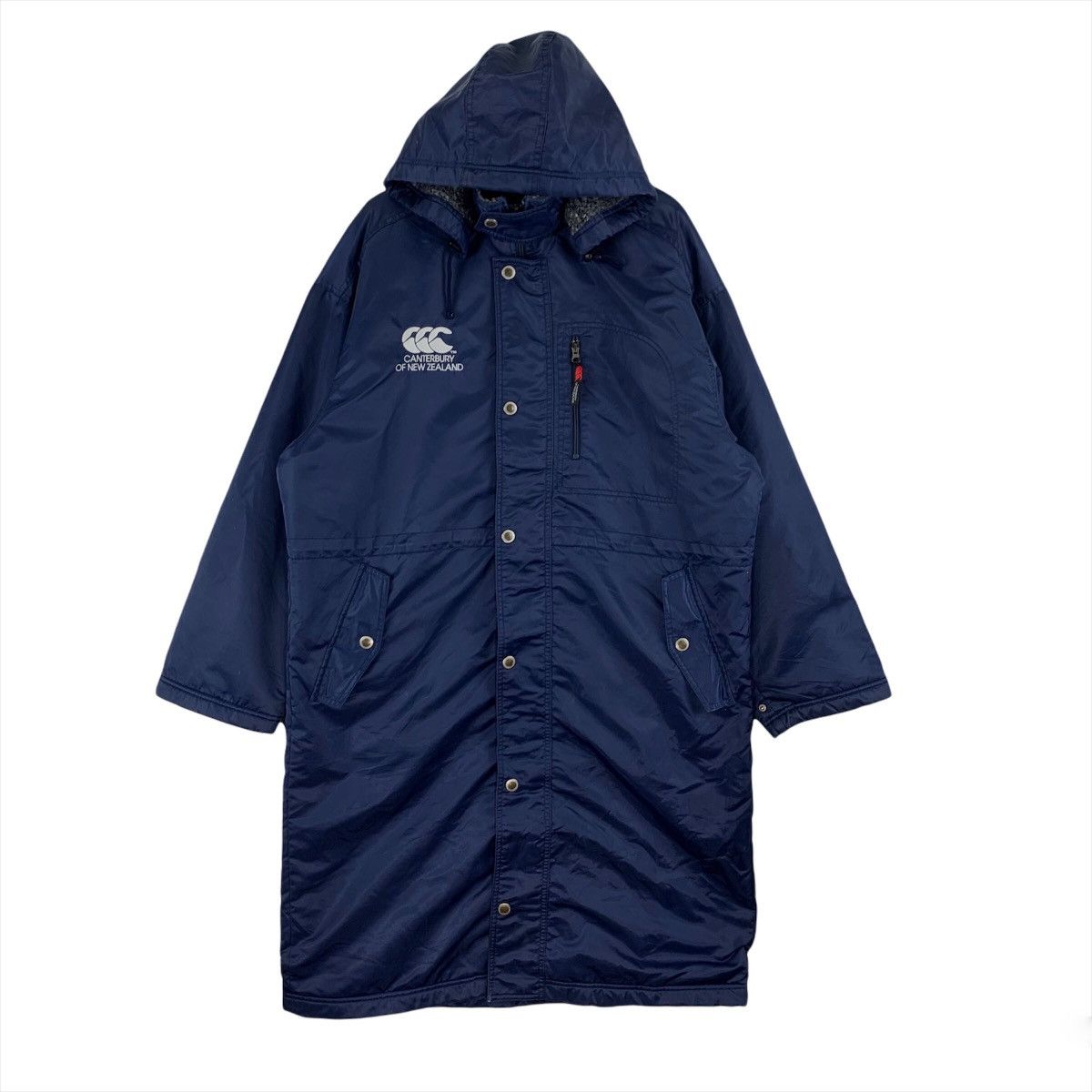 All Blacks Canterbury Embroidery Hoodie Windbreaker Over Jacket Size US XL / EU 56 / 4 - 1 Thumbnail