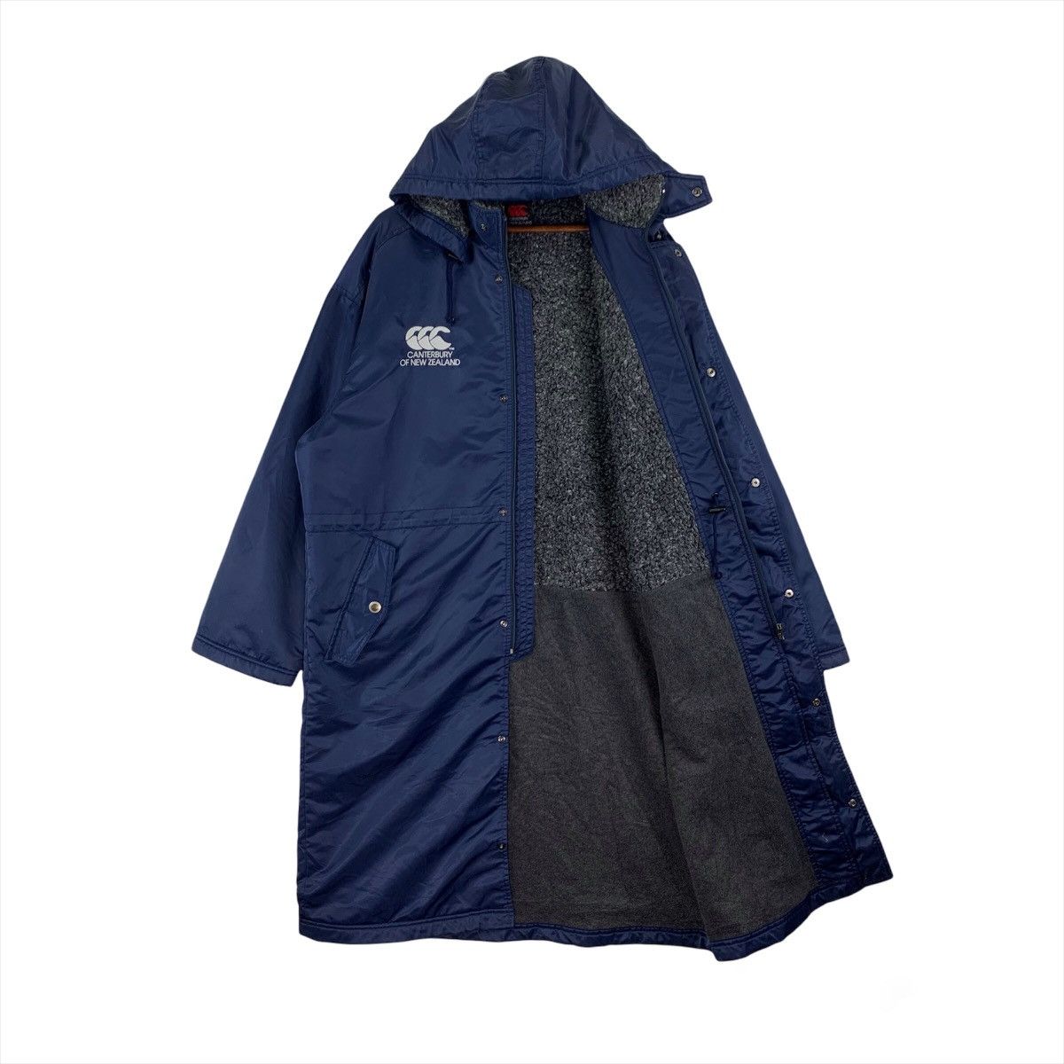 All Blacks Canterbury Embroidery Hoodie Windbreaker Over Jacket Size US XL / EU 56 / 4 - 4 Thumbnail