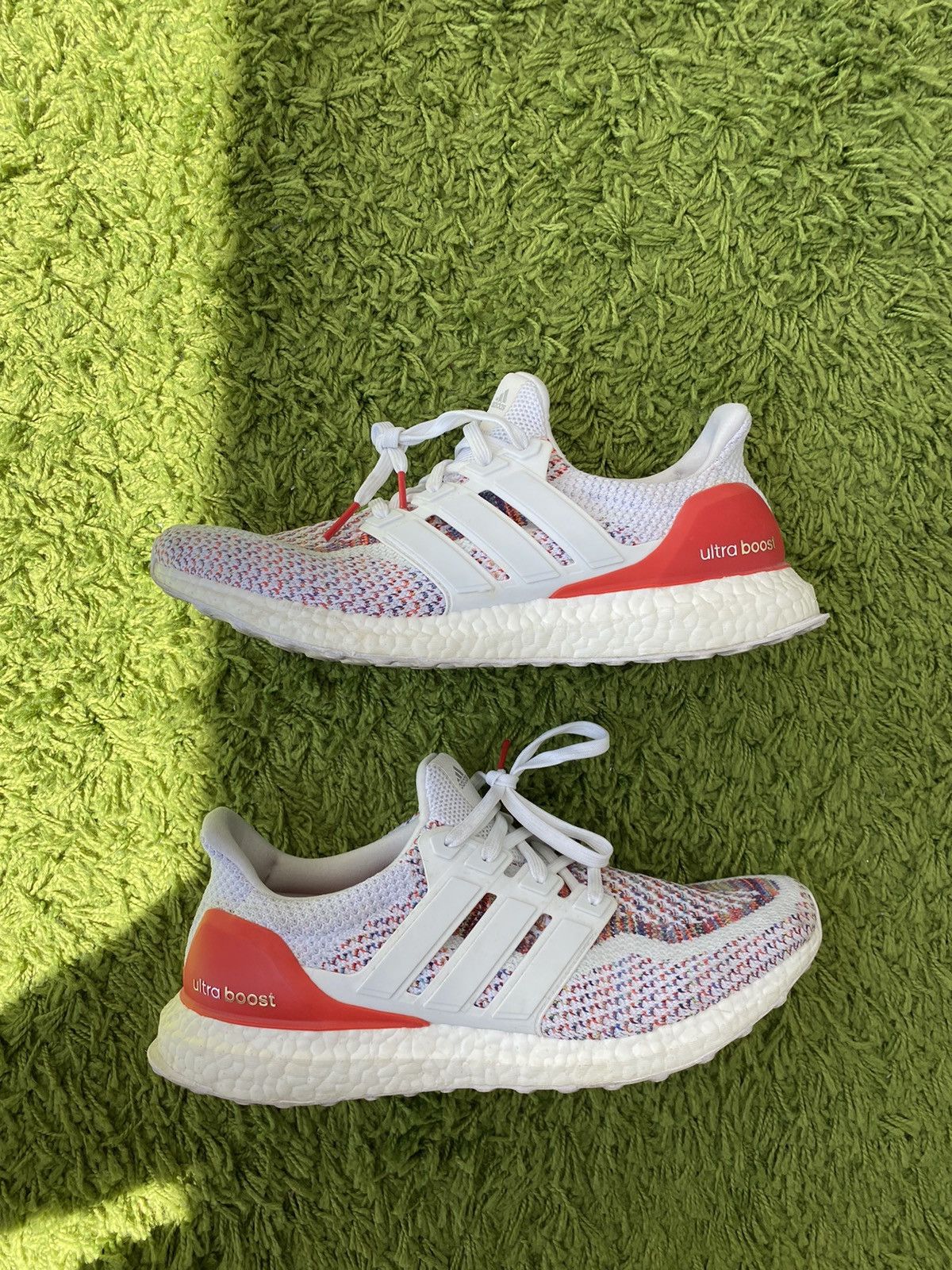 Adidas Ultra Boost 2 0 White Red Grailed