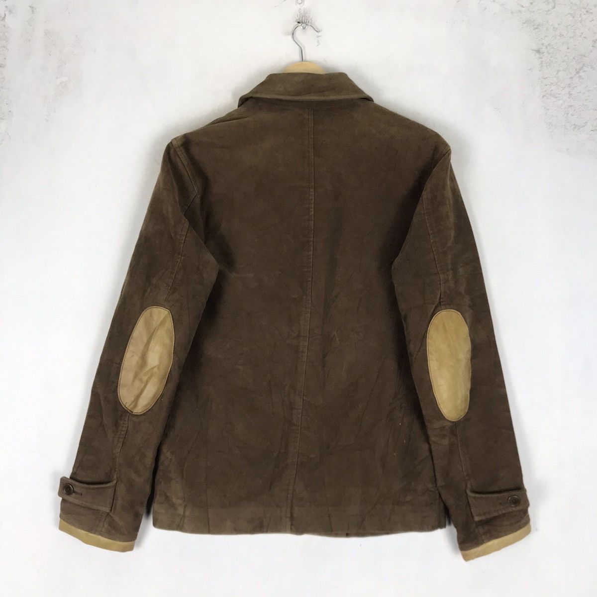 ADAM ET ROPE × Designer × Japanese Brand Adam et Rope Leather Patchwork Stylish Jacket Size US S / EU 44-46 / 1 - 4 Thumbnail