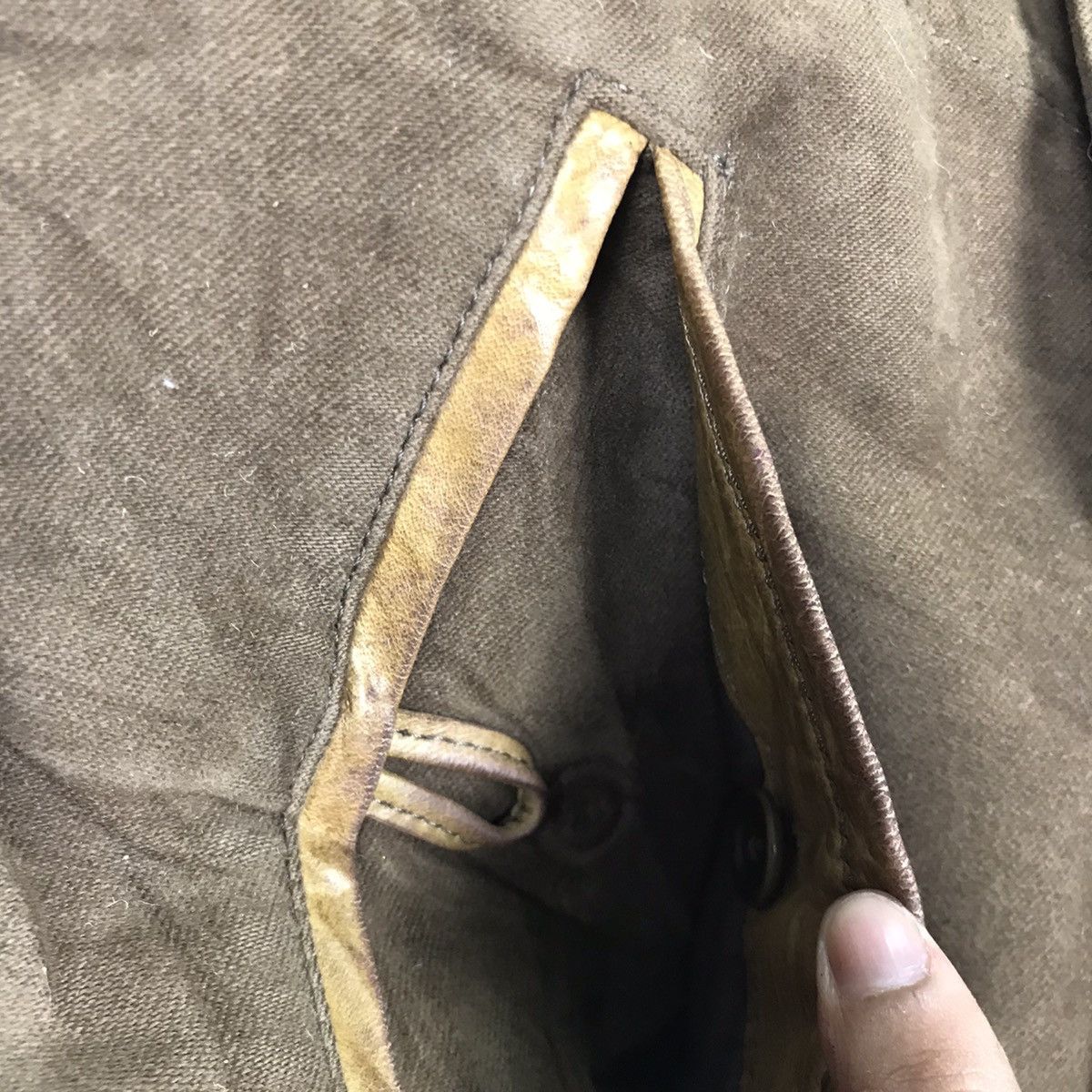 ADAM ET ROPE × Designer × Japanese Brand Adam et Rope Leather Patchwork Stylish Jacket Size US S / EU 44-46 / 1 - 19 Thumbnail