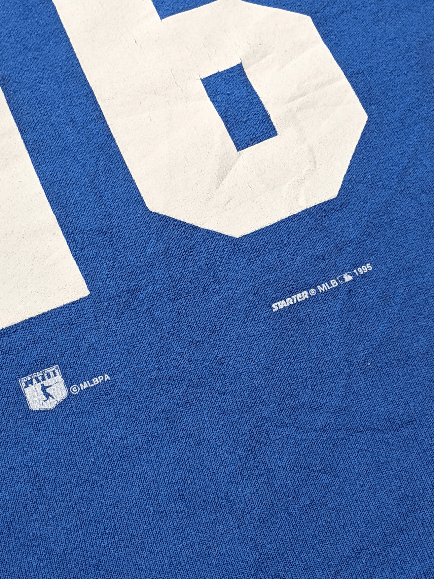 MLB × Starter × Vintage Vintage 90s 1995 MLB LA Dodgers Hideo Nomo Sweatshirt Size US L / EU 52-54 / 3 - 5 Thumbnail