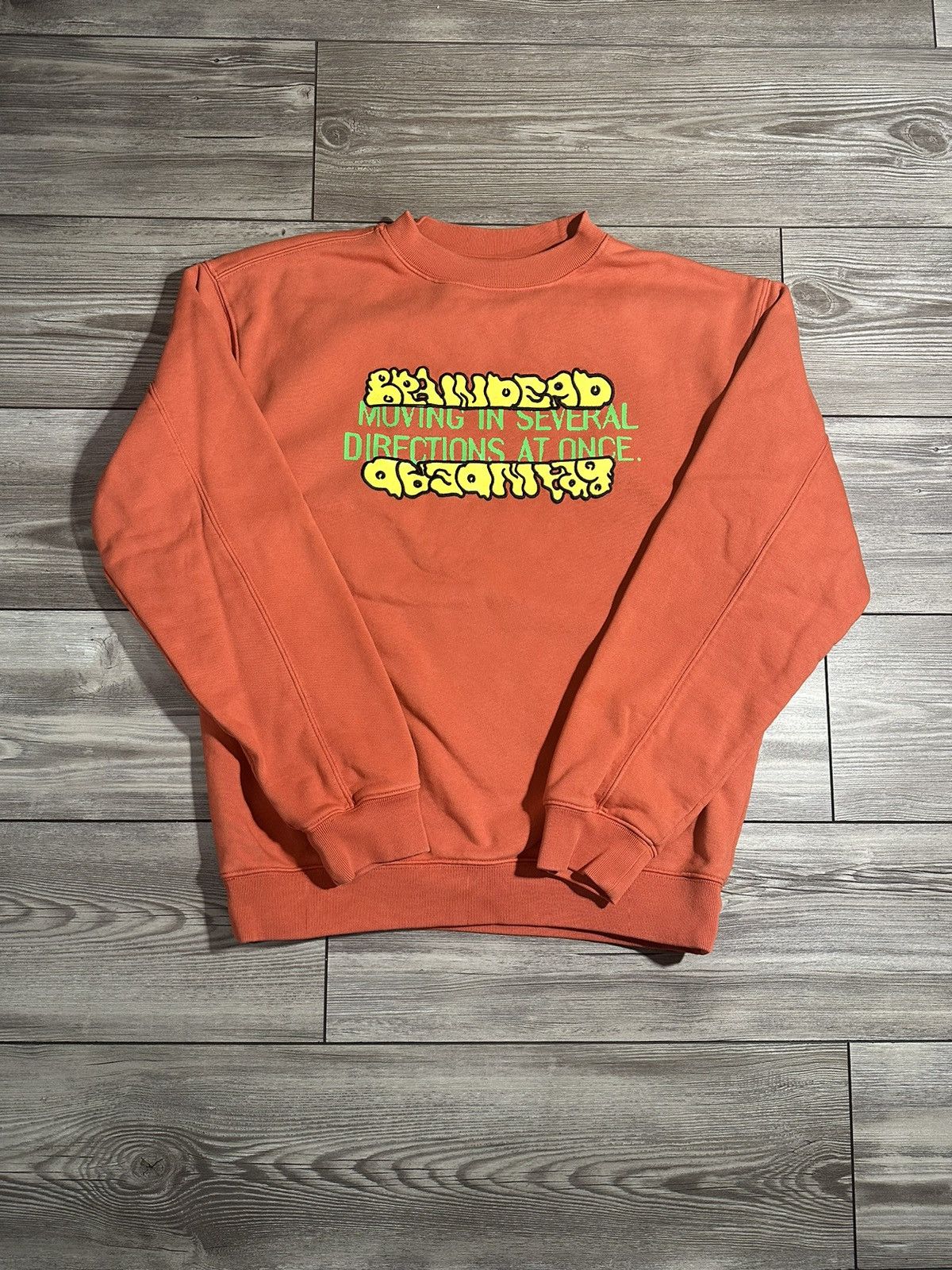 Brain Dead Braindead Moving In Several Directions Crewneck Size US S / EU 44-46 / 1 - 1 Thumbnail