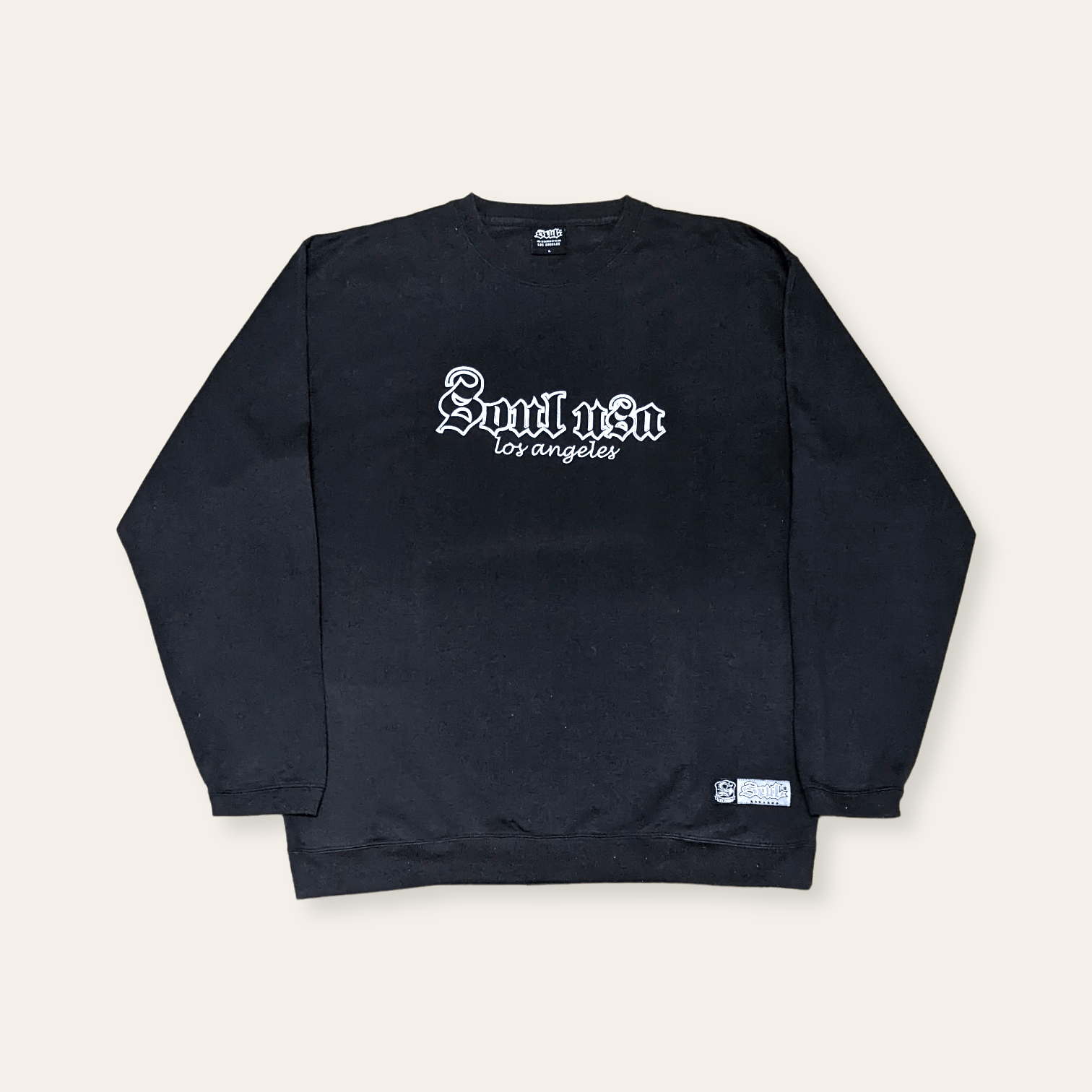 Vintage Vintage 90s Soul USA Streetwear Crewneck Sweatshirt Size US L / EU 52-54 / 3 - 1 Thumbnail