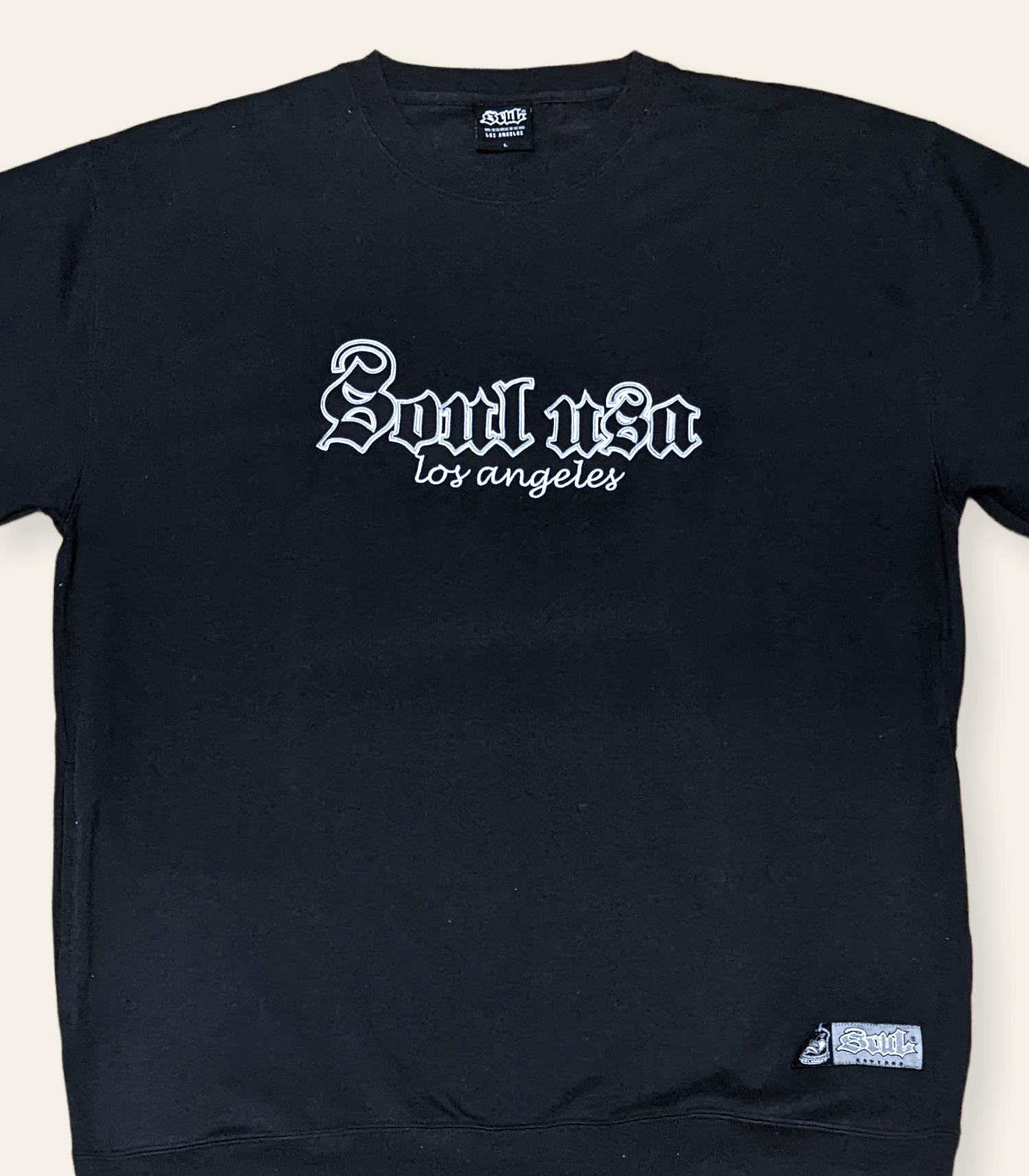 Vintage Vintage 90s Soul USA Streetwear Crewneck Sweatshirt Size US L / EU 52-54 / 3 - 3 Thumbnail