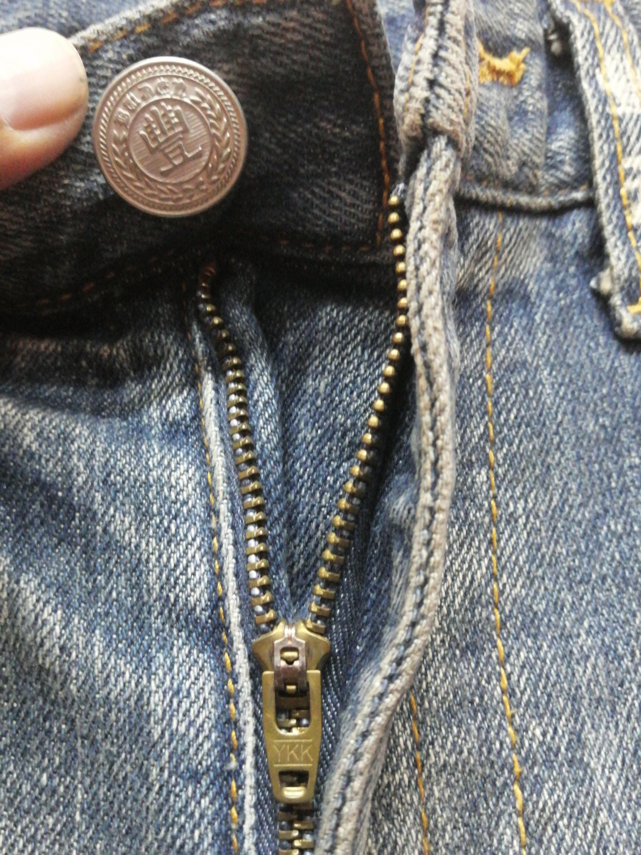 Seditionaries × Vintage Vintage Skulls Frightened Paint Jeans Size US 33 - 8 Thumbnail