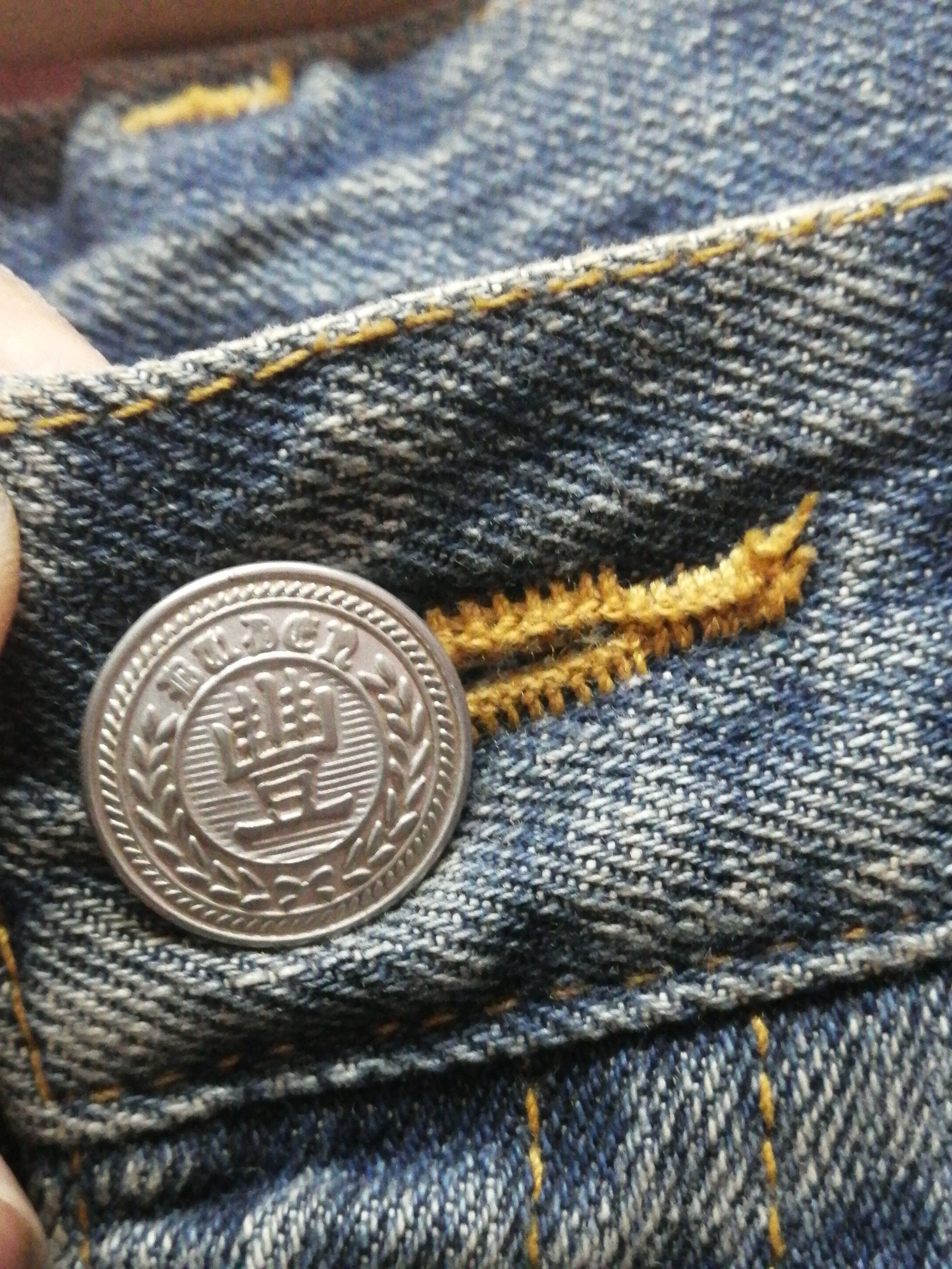 Seditionaries × Vintage Vintage Skulls Frightened Paint Jeans Size US 33 - 7 Thumbnail