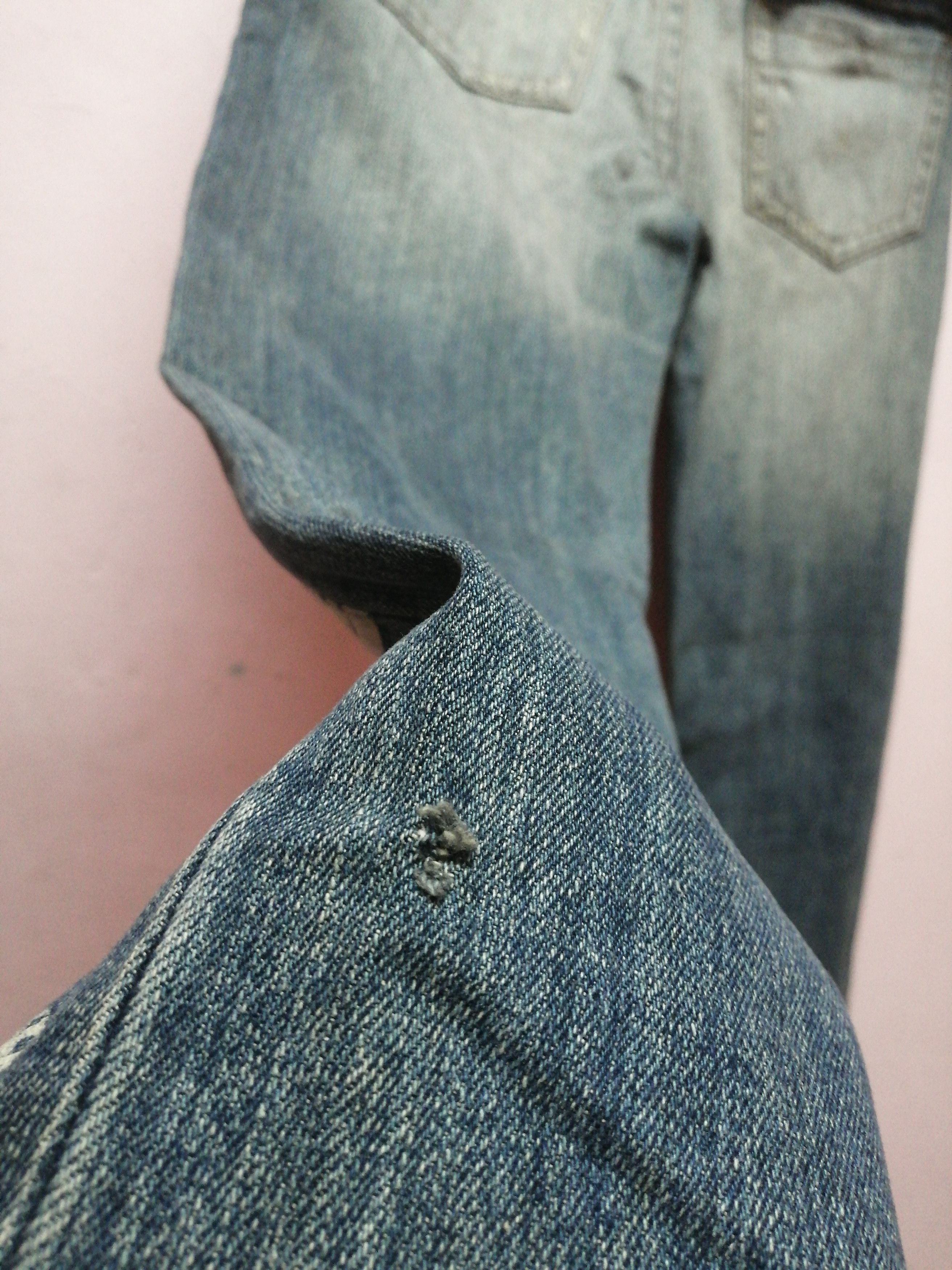 Seditionaries × Vintage Vintage Skulls Frightened Paint Jeans Size US 33 - 13 Thumbnail