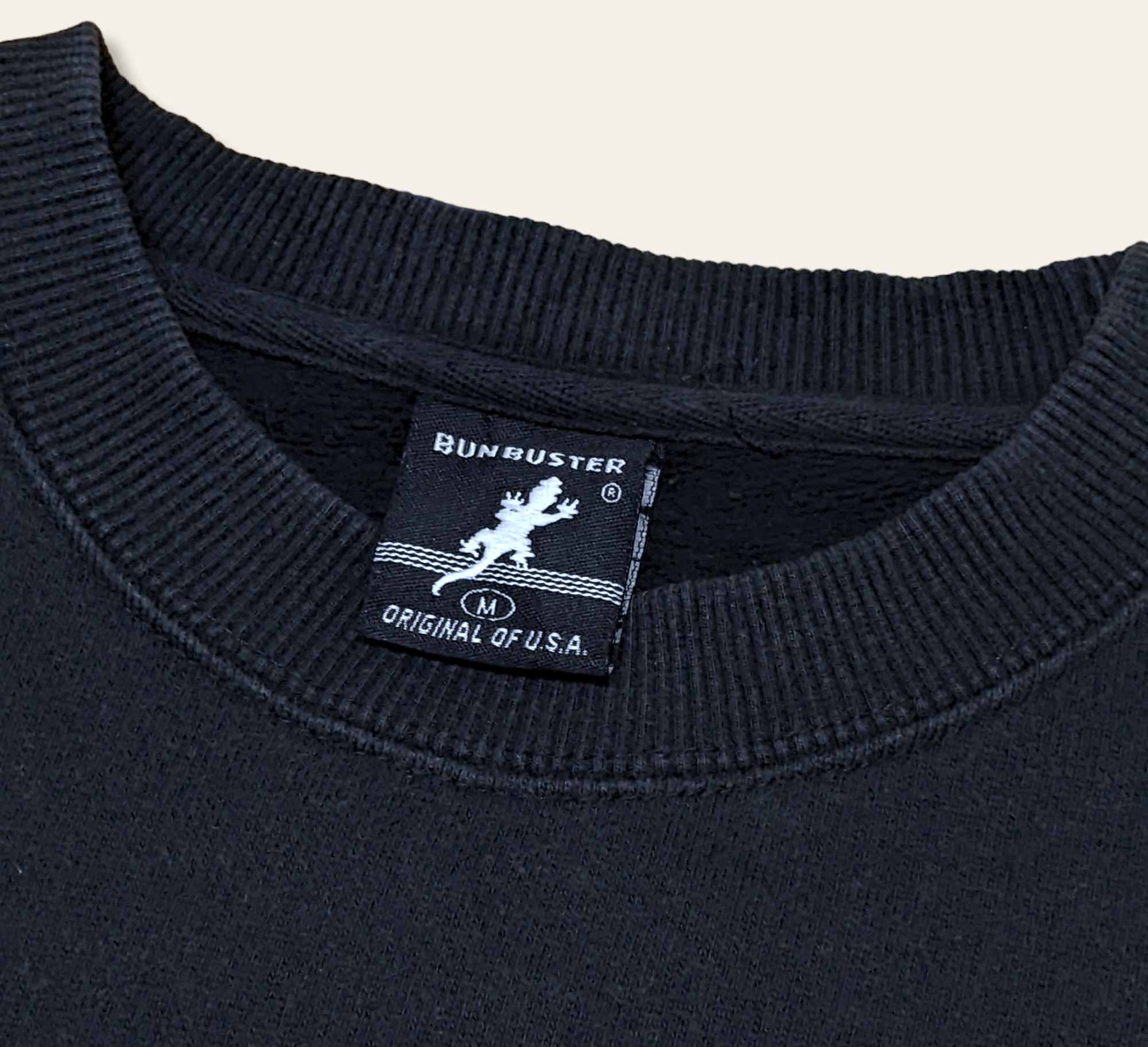 Vintage Vintage 90s Bun Buster Skateboards Pullover Sweatshirt Size US M / EU 48-50 / 2 - 7 Thumbnail