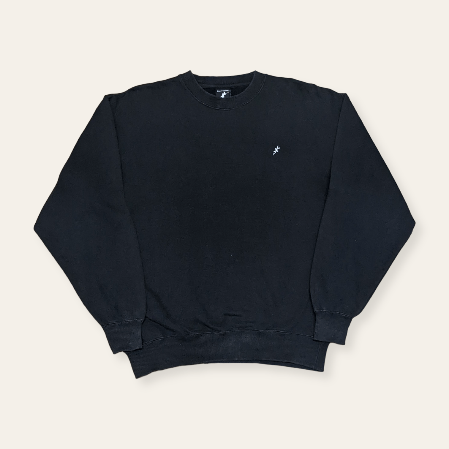 Vintage Vintage 90s Bun Buster Skateboards Pullover Sweatshirt Size US M / EU 48-50 / 2 - 1 Thumbnail