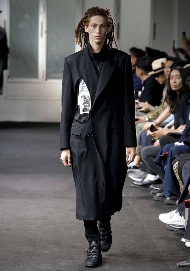 Yohji Yamamoto YYPH 19SS Look 7 Patch Work Long Shirt Size US L / EU 52-54 / 3 - 2 Thumbnail
