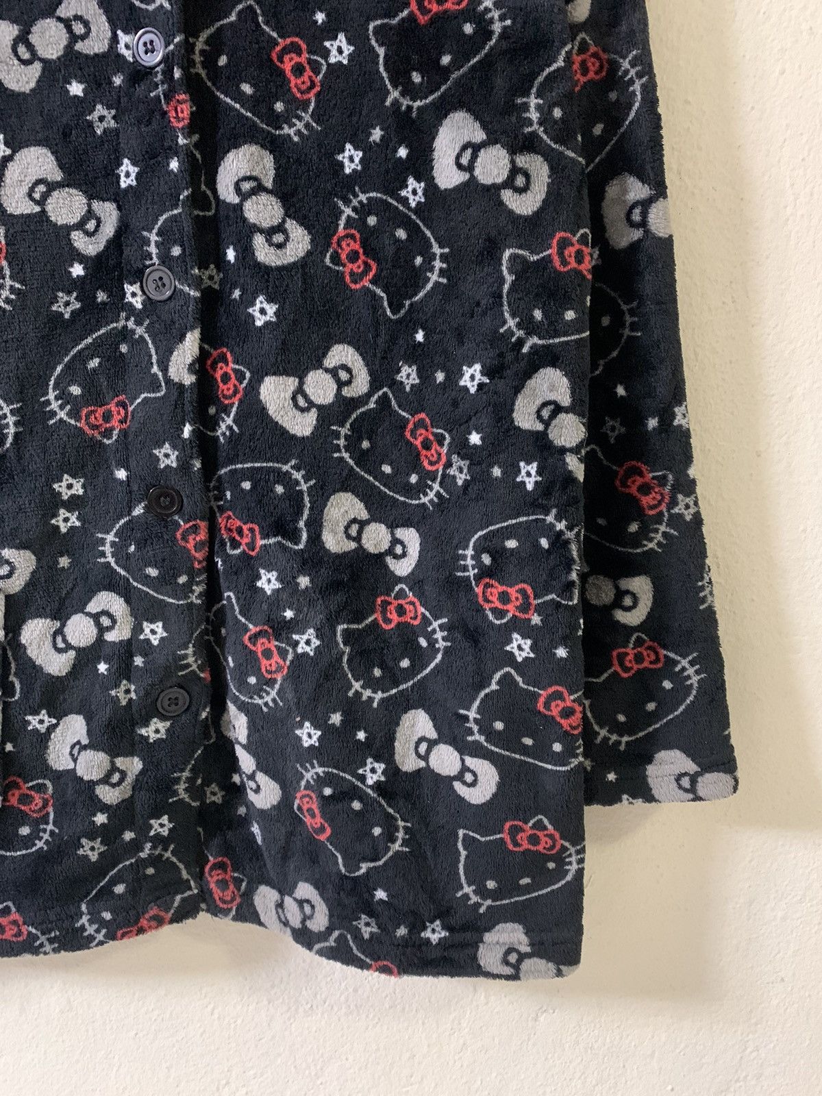 Japanese Brand Hello Kitty Fleece Jacket Sleepwear Size US L / EU 52-54 / 3 - 2 Thumbnail