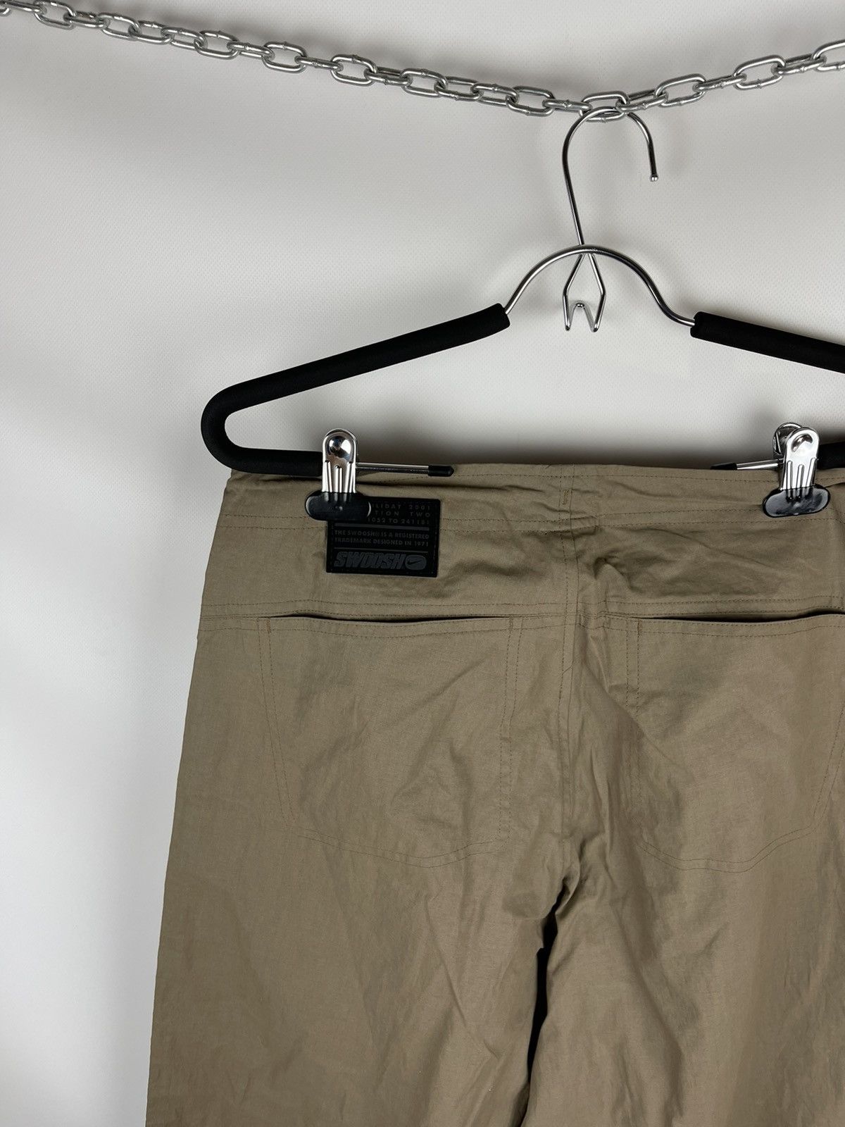 Nike Nike Swoosh Fall/Holiday 2001 collection two archival pants Size US 32 / EU 48 - 10 Thumbnail