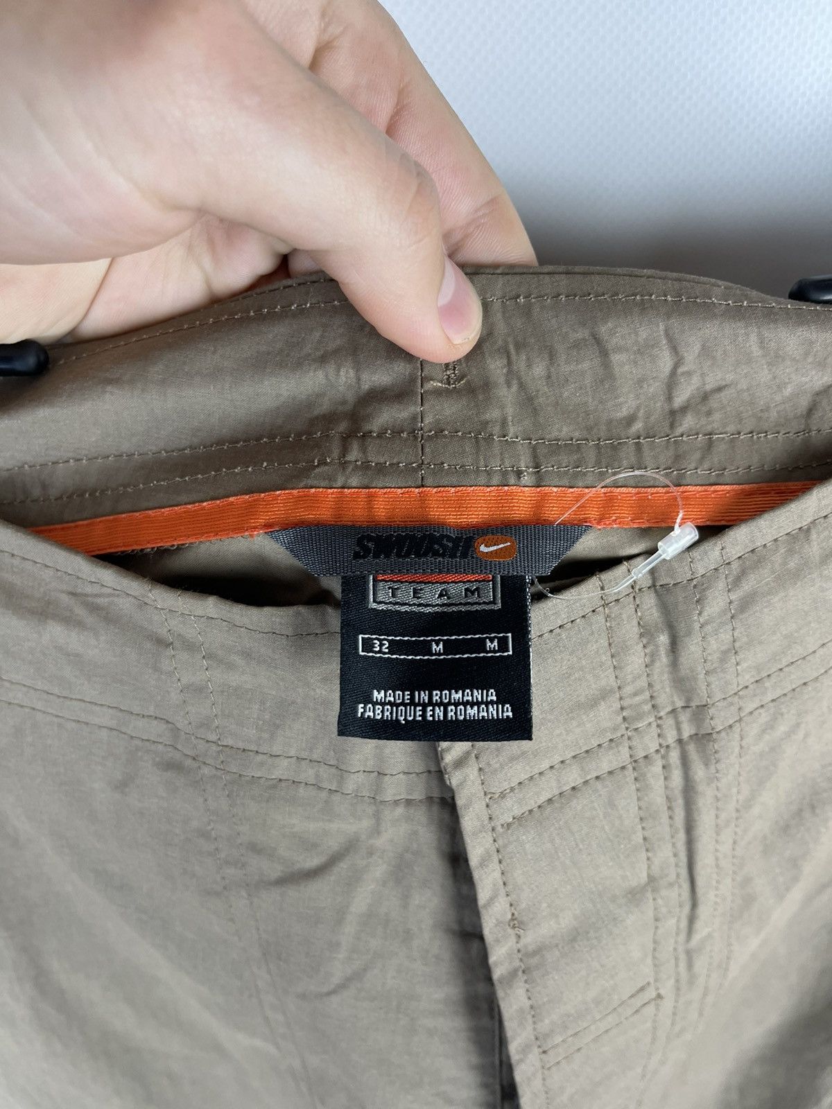 Nike Nike Swoosh Fall/Holiday 2001 collection two archival pants Size US 32 / EU 48 - 9 Thumbnail