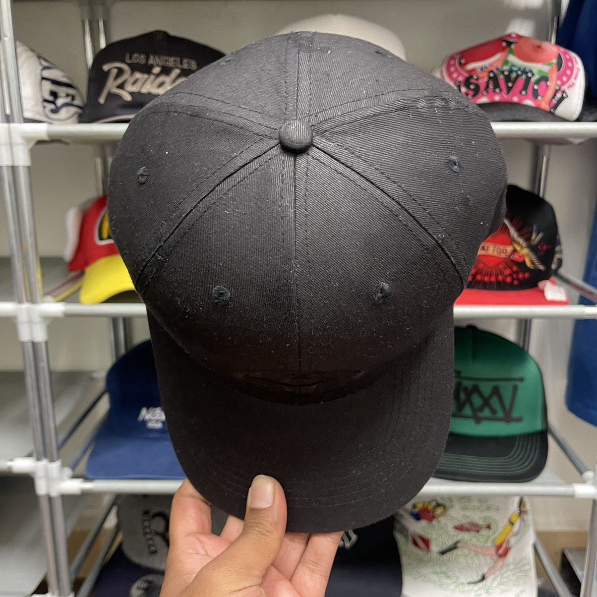 Japanese Brand × Vintage 🔥RARE COLOURWAY🔥 toyota tokyo toyopet ‘triple black’ hat Size ONE SIZE - 4 Thumbnail