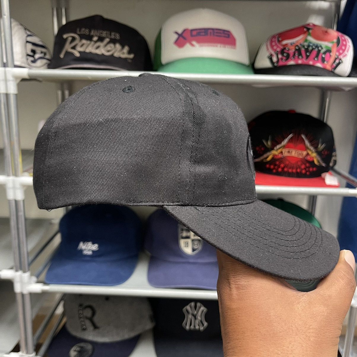 Japanese Brand × Vintage 🔥RARE COLOURWAY🔥 toyota tokyo toyopet ‘triple black’ hat Size ONE SIZE - 3 Thumbnail