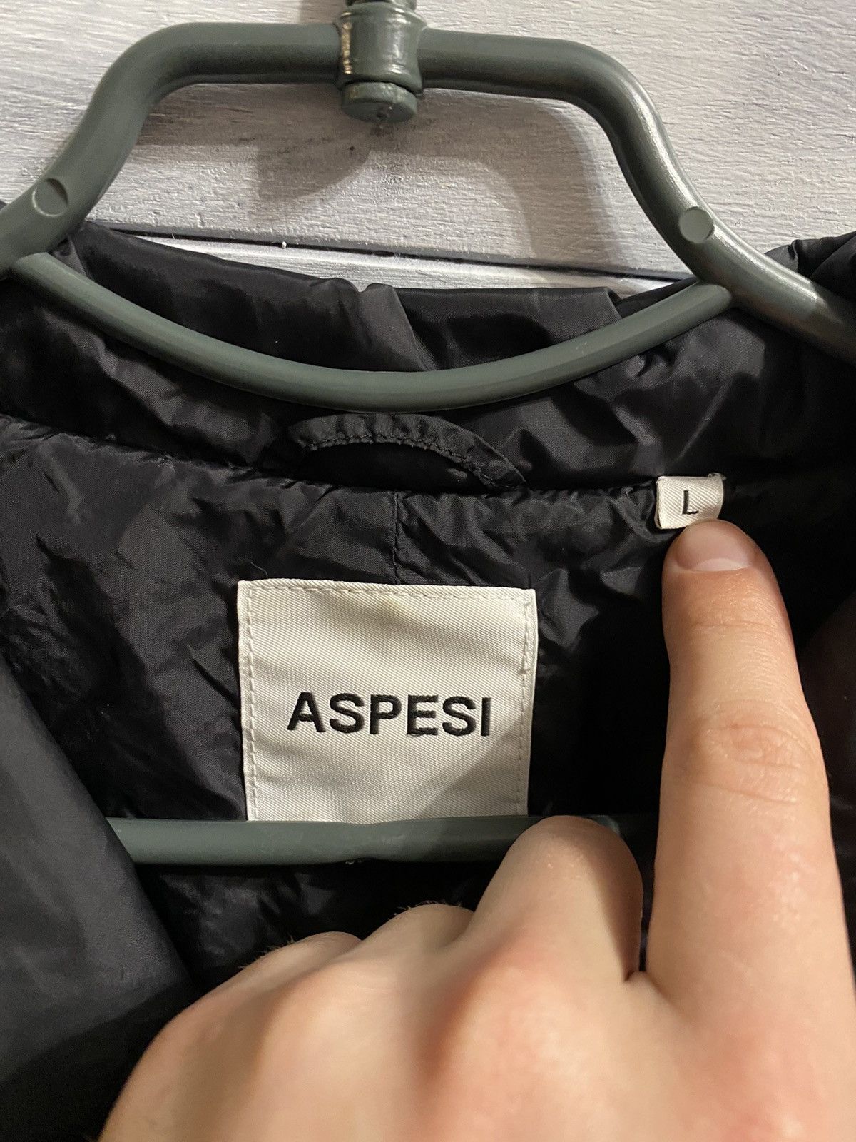 Aspesi Rare Luxury Jacket Aspesi Nylon Ricciola Winter. Size L / US 10 / IT 46 - 8 Thumbnail