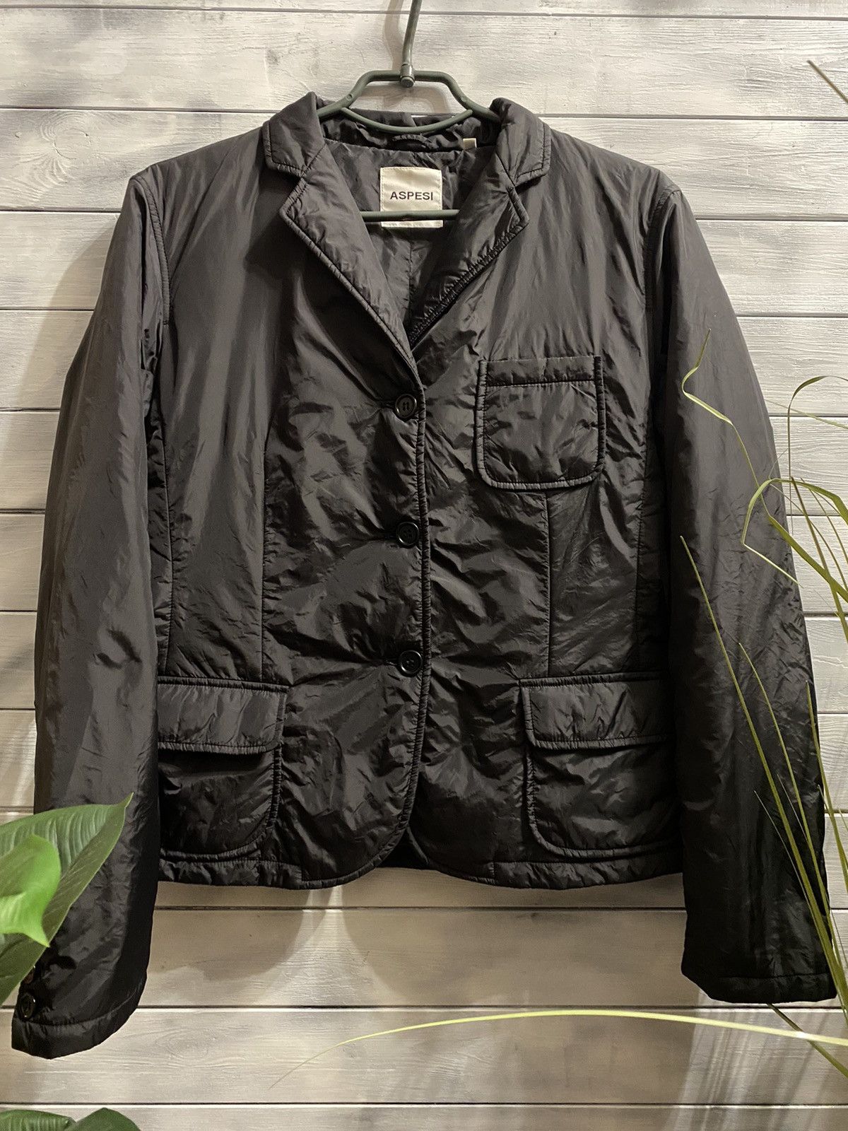 Aspesi Rare Luxury Jacket Aspesi Nylon Ricciola Winter. Size L / US 10 / IT 46 - 1 Thumbnail