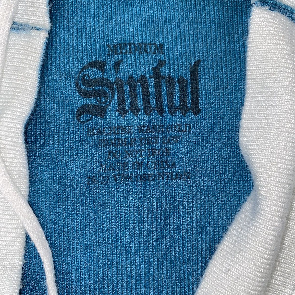 Other Sinful v-cut graphic print Longsleeve pullover hoodie sz M Size M / US 6-8 / IT 42-44 - 6 Thumbnail
