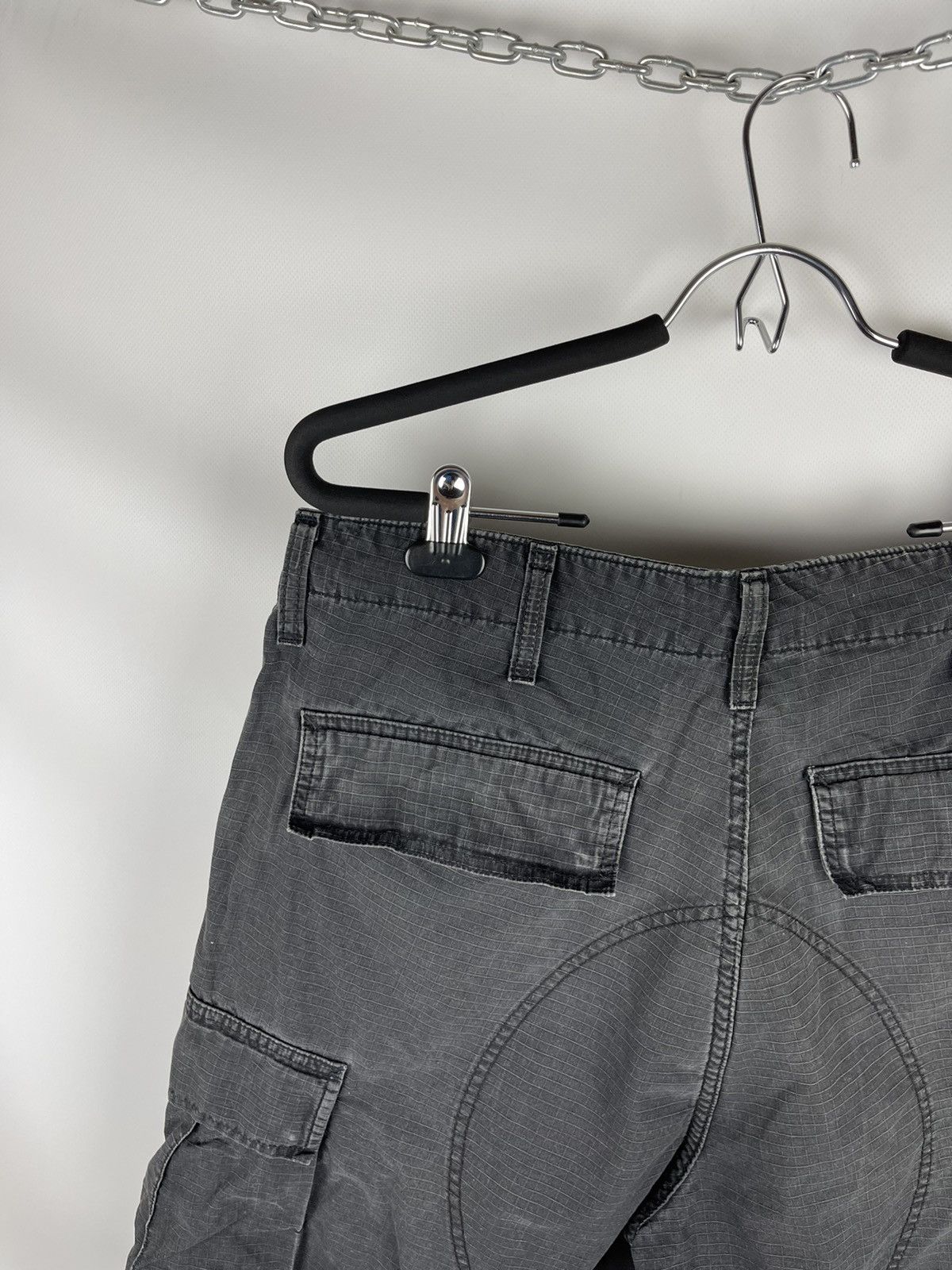 Carhartt Carhartt vintage 90s cargo bermuda shorts travis Scott style Size US 34 / EU 50 - 10 Thumbnail