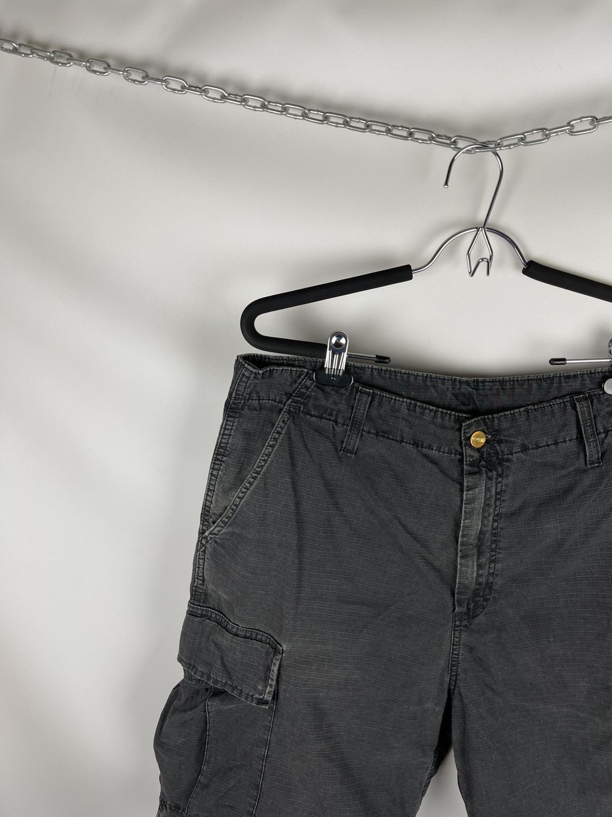 Carhartt Carhartt vintage 90s cargo bermuda shorts travis Scott style Size US 34 / EU 50 - 3 Thumbnail