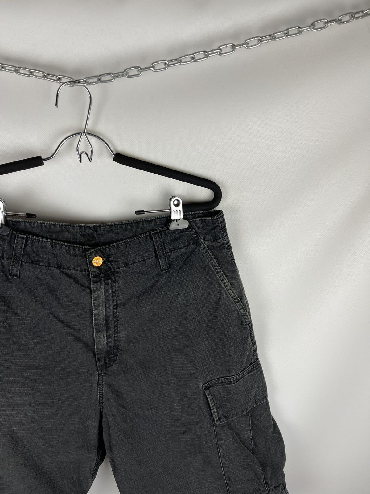 Carhartt Carhartt vintage 90s cargo bermuda shorts travis Scott style Size US 34 / EU 50 - 4 Thumbnail