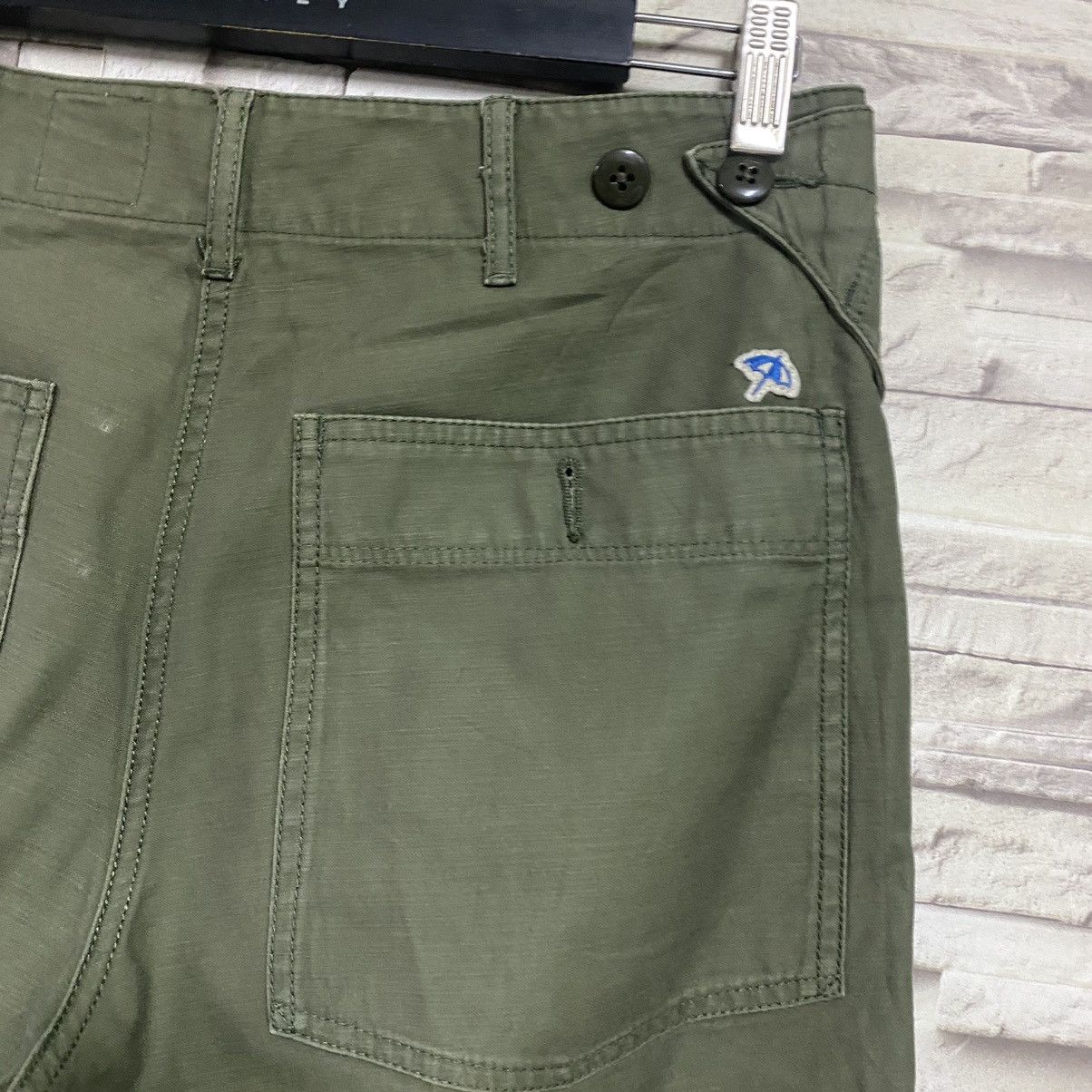Japanese Brand Arnold Palmer Timeless Sateen Fatigue Pants Size US 32 / EU 48 - 13 Thumbnail