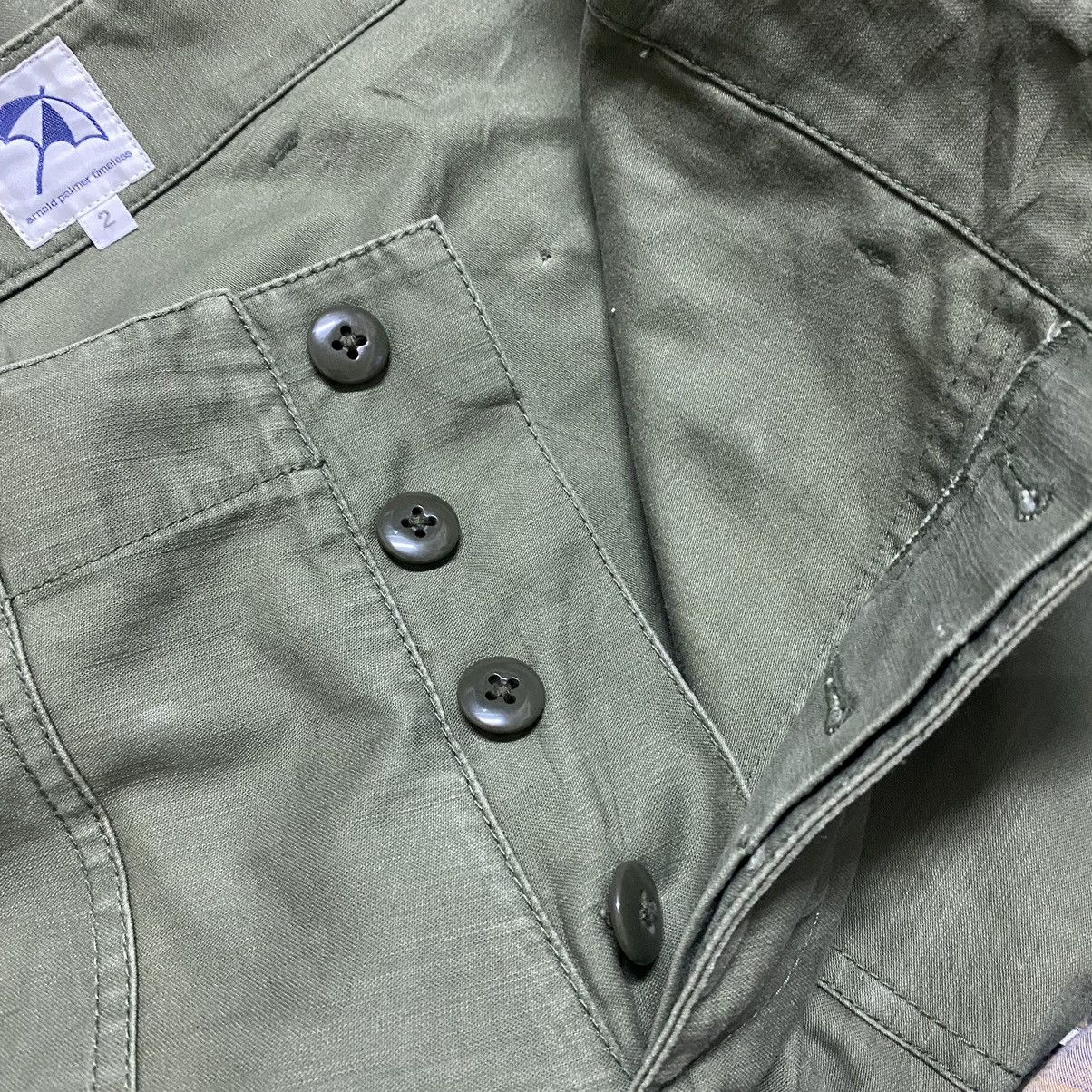 Japanese Brand Arnold Palmer Timeless Sateen Fatigue Pants Size US 32 / EU 48 - 17 Thumbnail