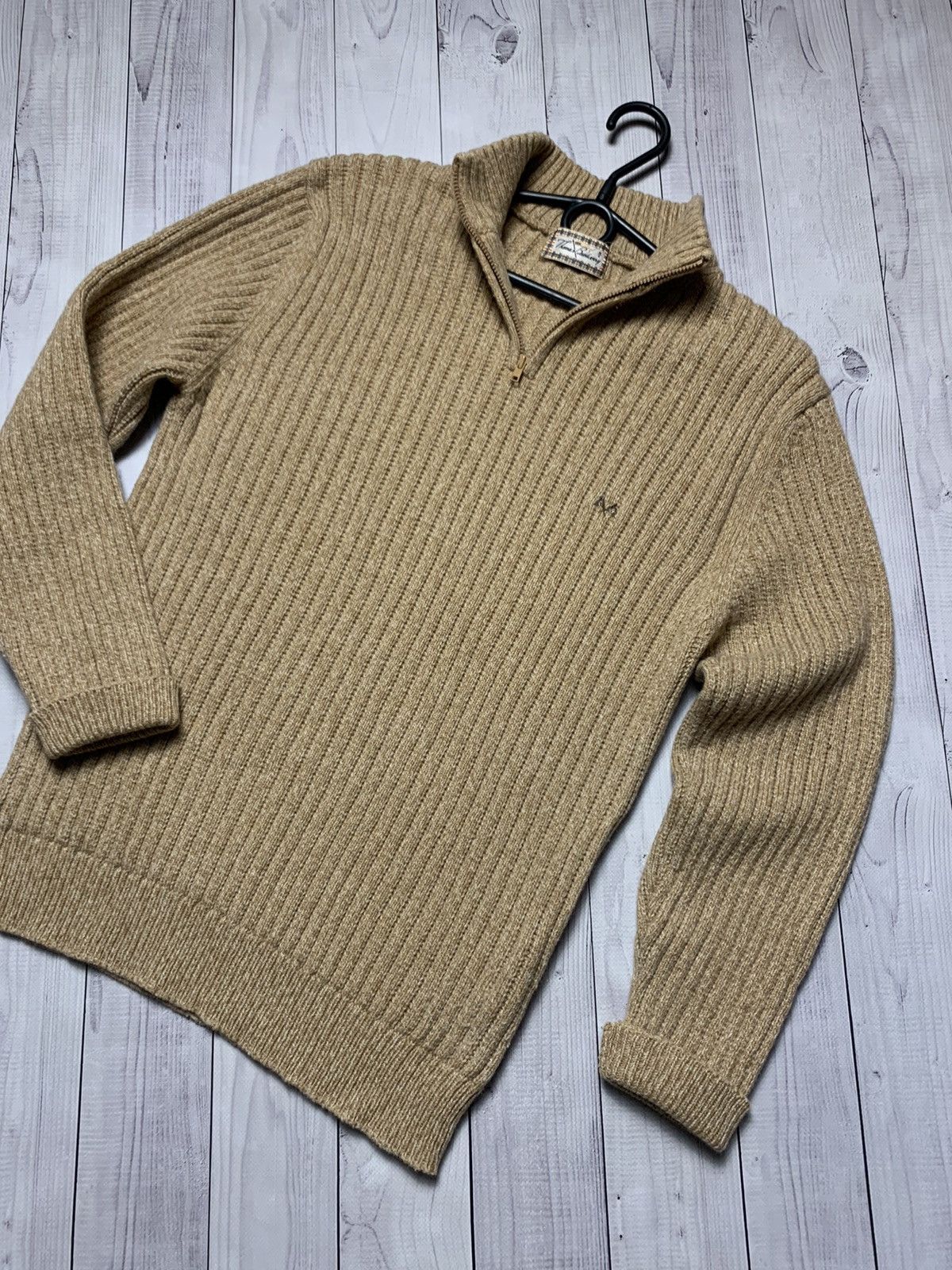 Burberry × Vintage Vintage Thomas Burberry zip sweater logo size S/M Size US S / EU 44-46 / 1 - 2 Thumbnail
