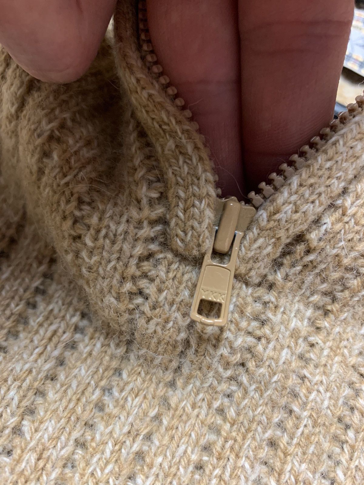 Burberry × Vintage Vintage Thomas Burberry zip sweater logo size S/M Size US S / EU 44-46 / 1 - 5 Thumbnail