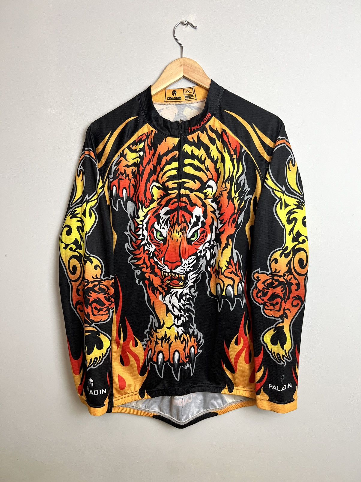 ONE OF A KIND Flaming Tiger Vintage Bike Jersey Hype Street