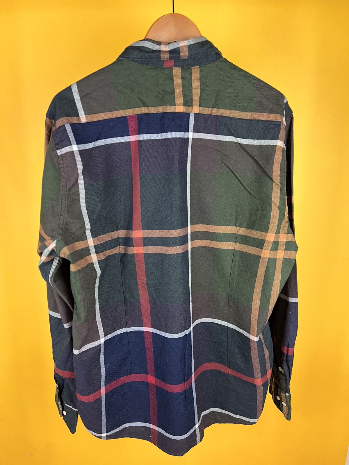 Barbour × Flannel × Vintage Mens Barbour Shirt/ L Button Up Size US L / EU 52-54 / 3 - 7 Thumbnail