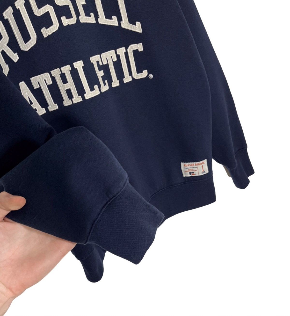 Russell Athletic Russell Athletic Vintage Sweatshirt Mens M Blue Navy Size US M / EU 48-50 / 2 - 4 Thumbnail