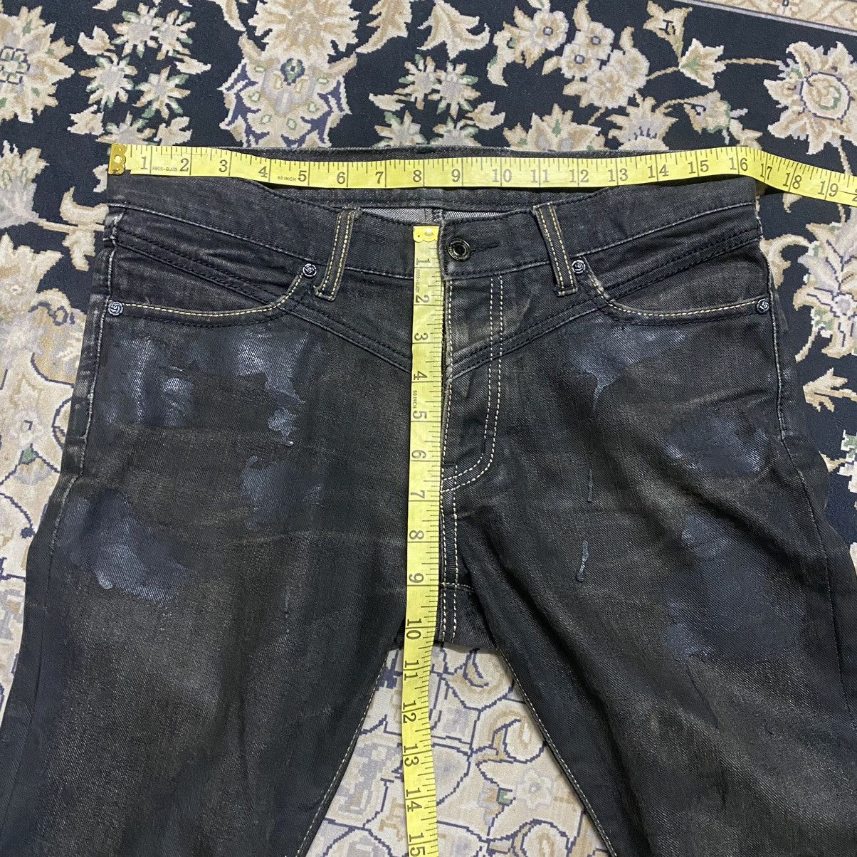 GOSTAR DE FUGA FUGA JAPAN Denim Wax Painter Jeans Slim-Fit Size US 32 / EU 48 - 17 Thumbnail
