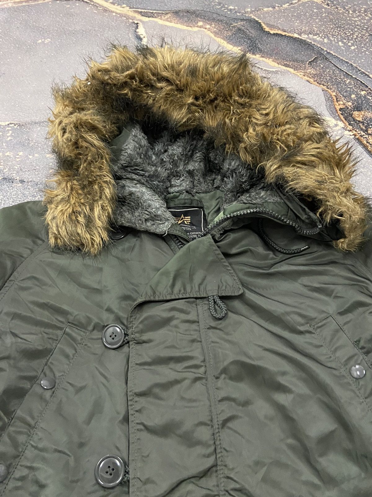 Alpha Industries Alpha Industries fur parka/jacket Size US L / EU 52-54 / 3 - 3 Thumbnail