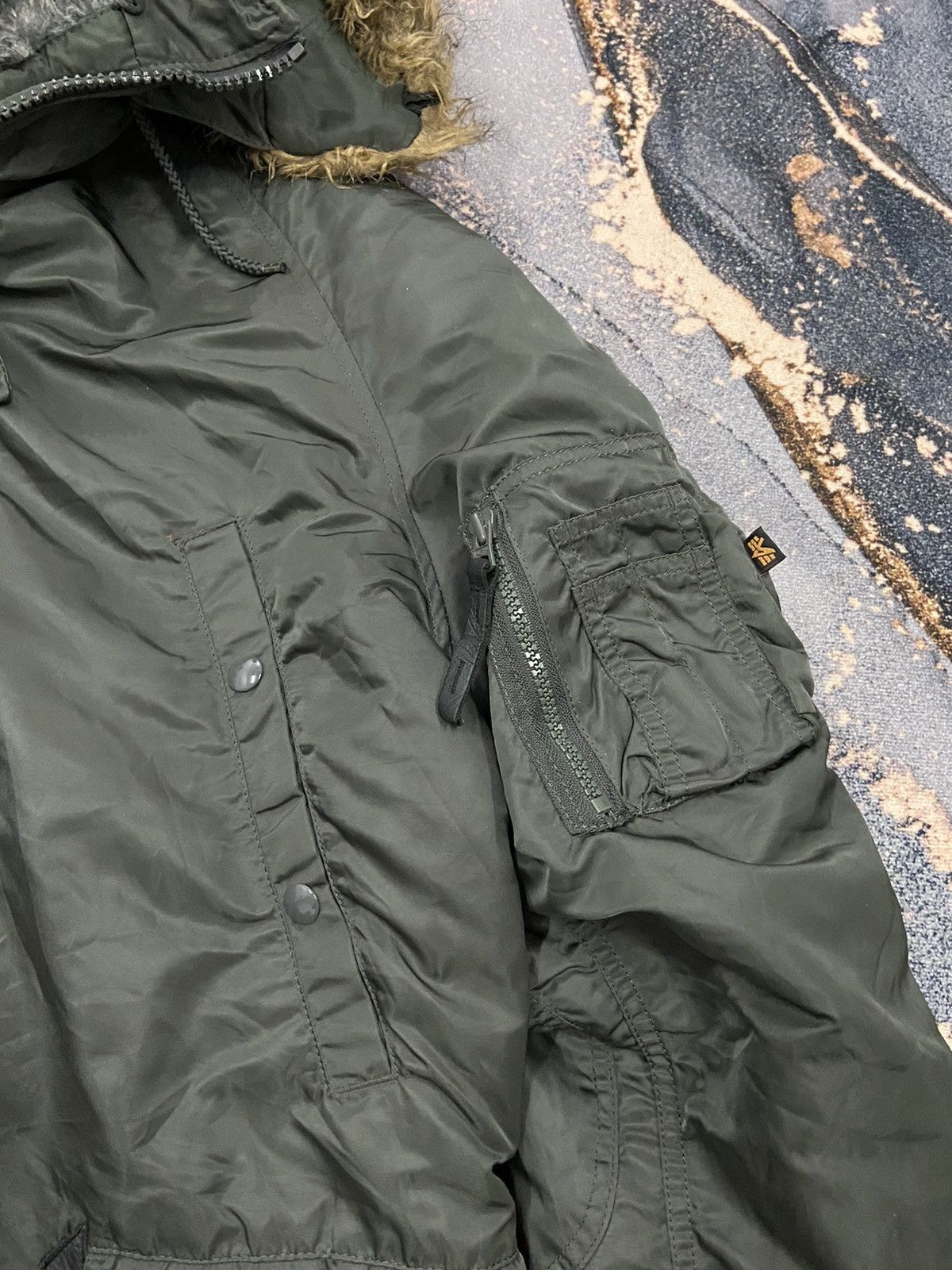 Alpha Industries Alpha Industries fur parka/jacket Size US L / EU 52-54 / 3 - 2 Thumbnail