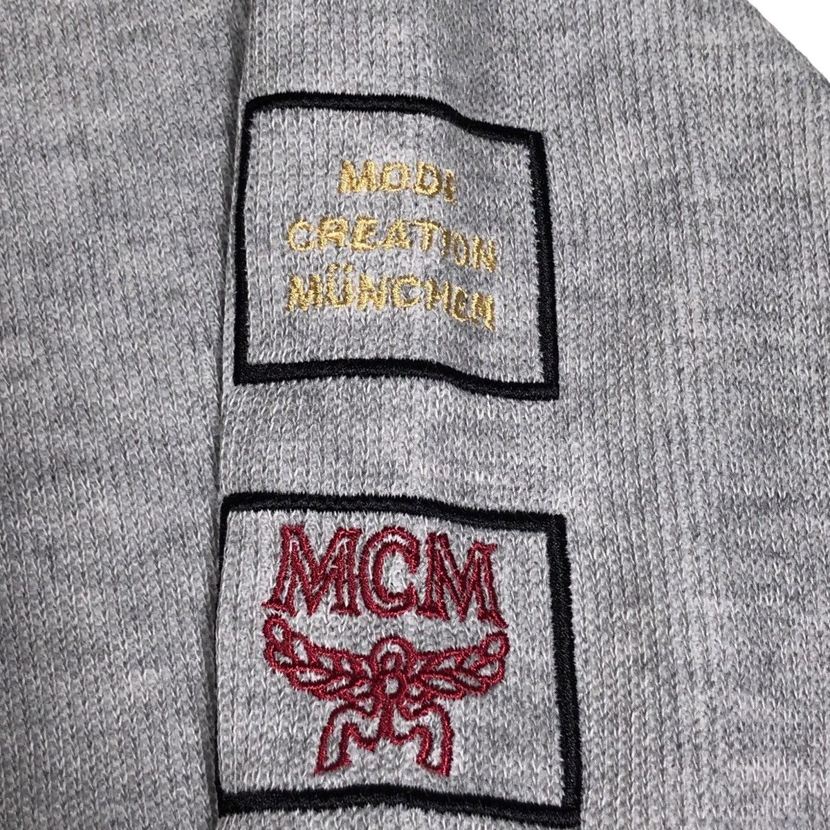 MCM × Vintage MCM Legere Emroidered Logo Halfzip Sweater Size US L / EU 52-54 / 3 - 10 Thumbnail