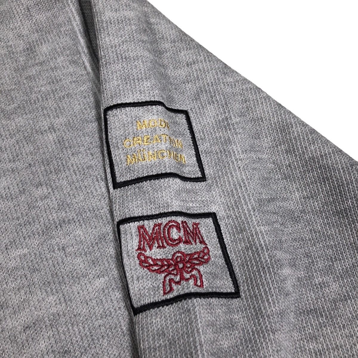 MCM × Vintage MCM Legere Emroidered Logo Halfzip Sweater Size US L / EU 52-54 / 3 - 9 Thumbnail
