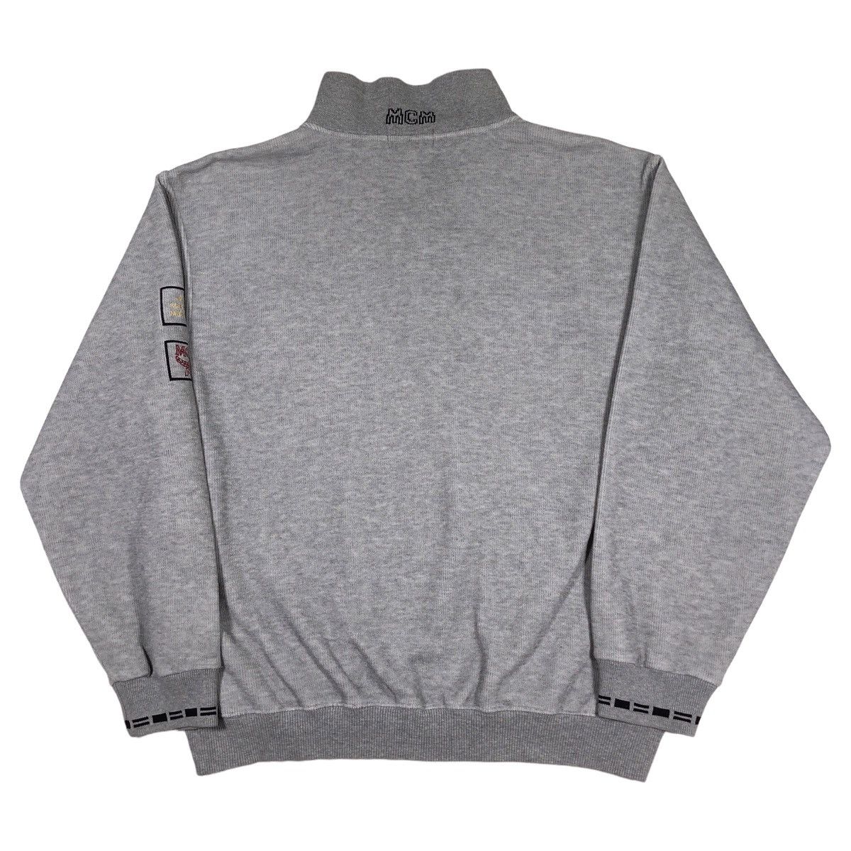 MCM × Vintage MCM Legere Emroidered Logo Halfzip Sweater Size US L / EU 52-54 / 3 - 2 Thumbnail