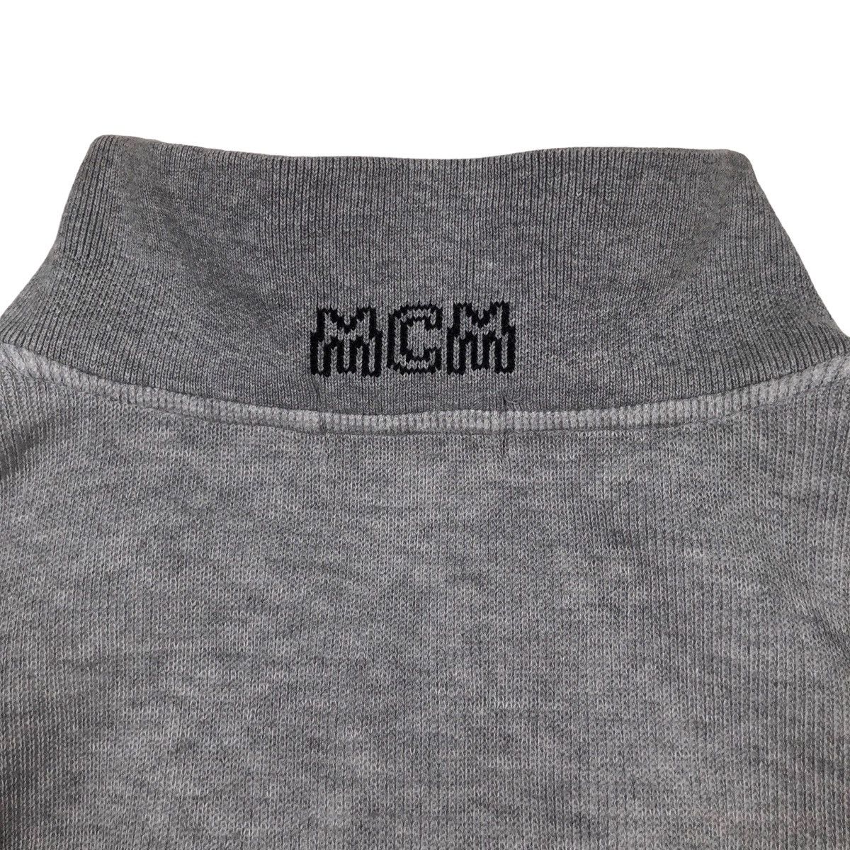 MCM × Vintage MCM Legere Emroidered Logo Halfzip Sweater Size US L / EU 52-54 / 3 - 3 Thumbnail
