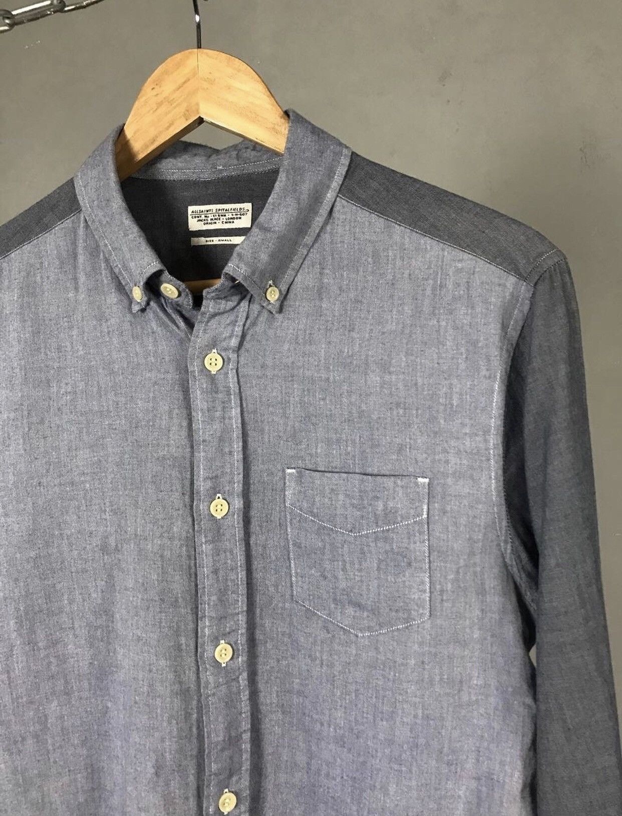 Allsaints Allsaints luxury streetwear multicolor shirt Size US S / EU 44-46 / 1 - 2 Thumbnail