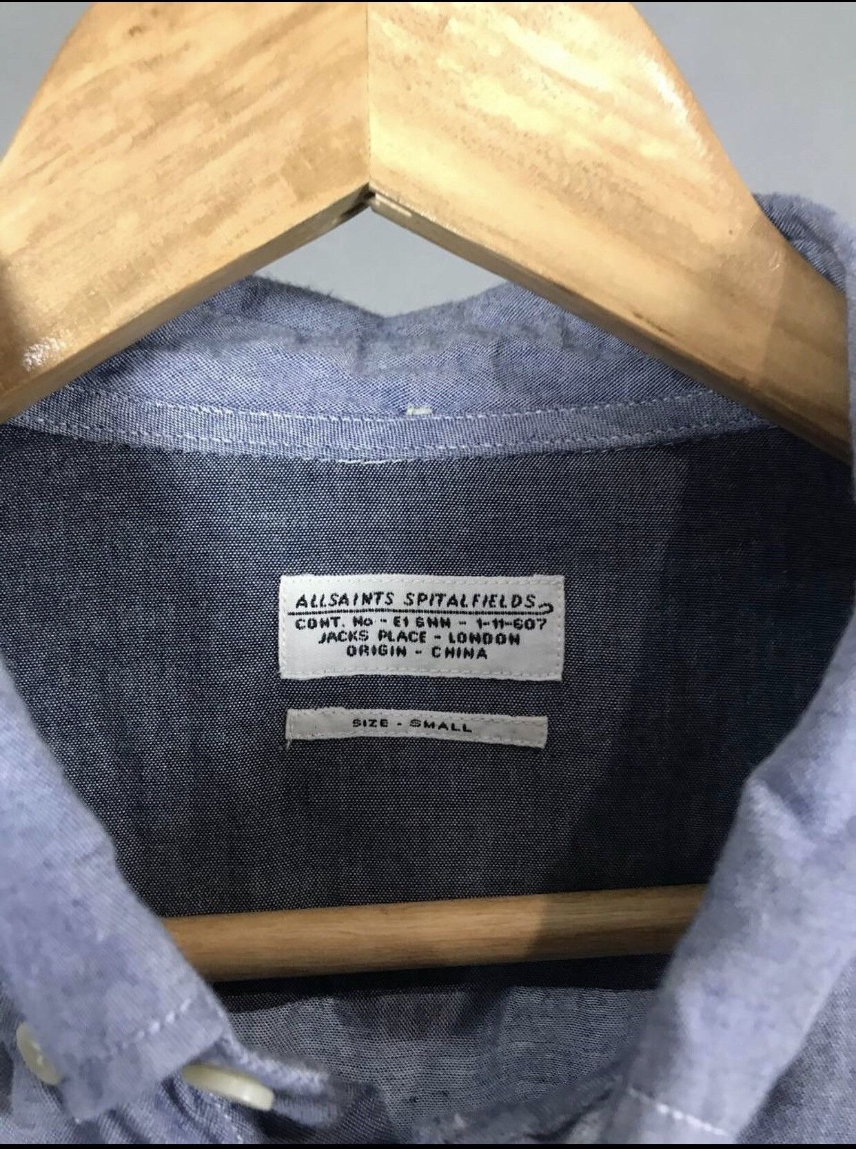 Allsaints Allsaints luxury streetwear multicolor shirt Size US S / EU 44-46 / 1 - 4 Thumbnail