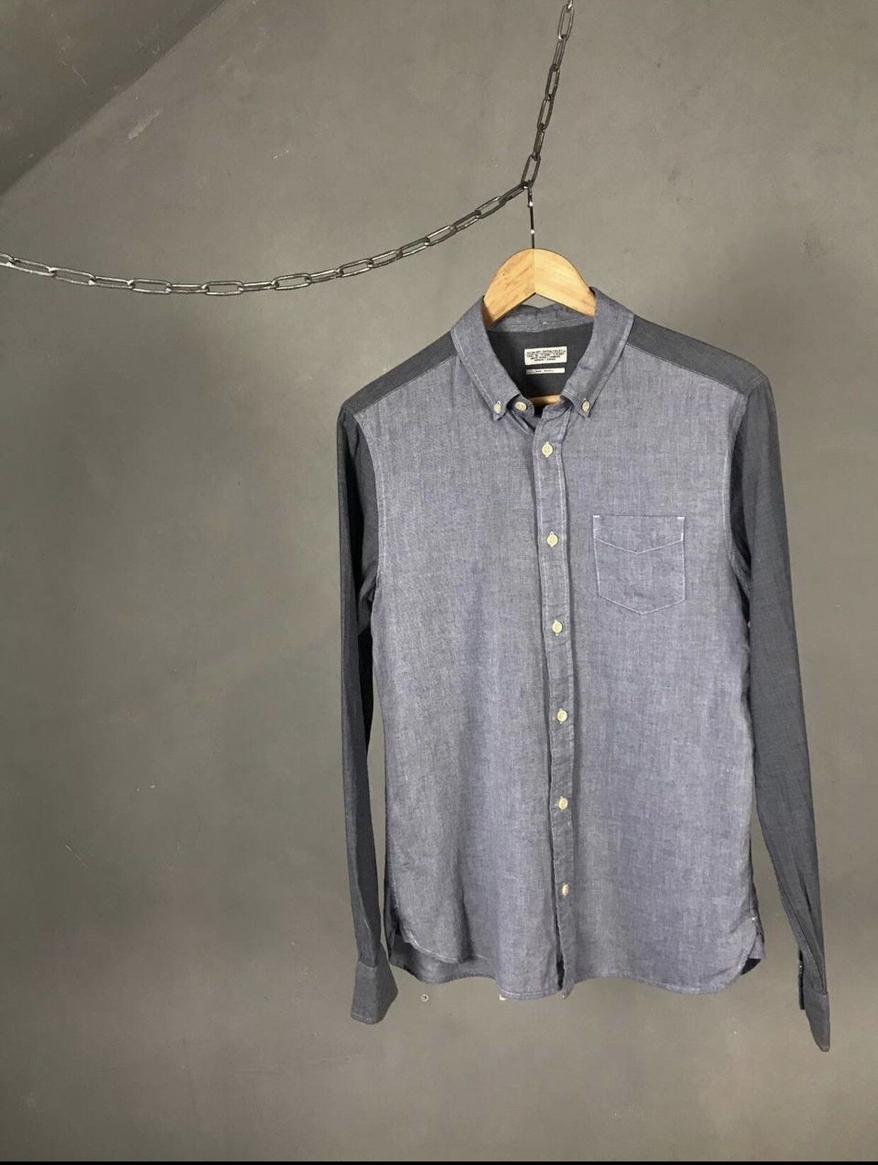 Allsaints Allsaints luxury streetwear multicolor shirt Size US S / EU 44-46 / 1 - 1 Thumbnail